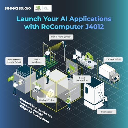reComputer J3011 - Edge AI Computer with NVIDIA Jetson Orin Nano 8GB (Support Super Mode|B0F137QS6P