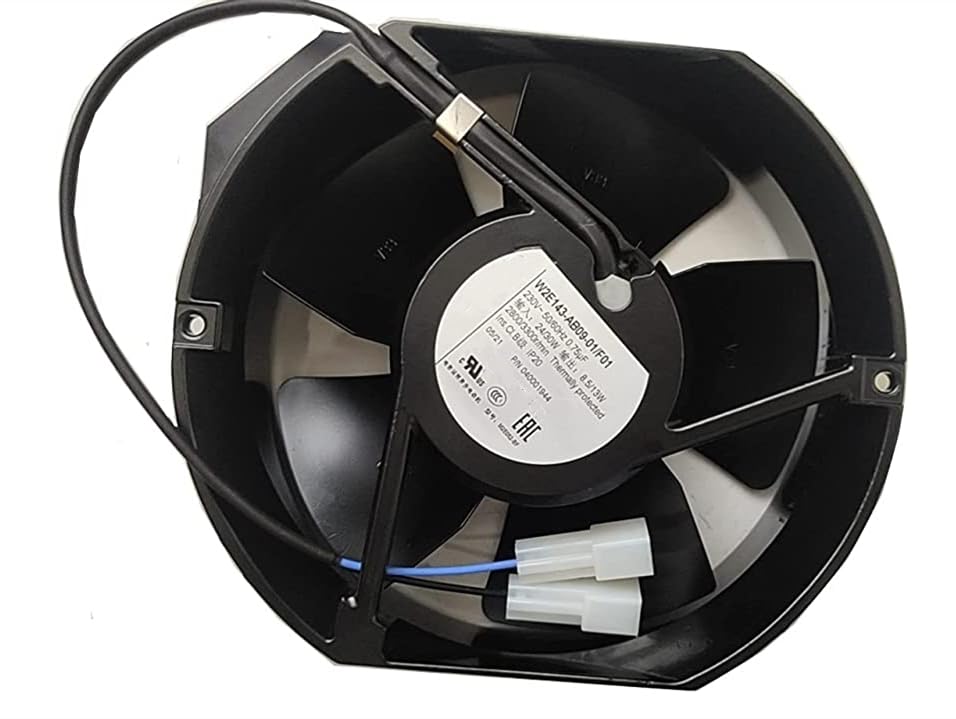 AC230V 24/30W W2E143-AB09-01/F01 17251 172mm 2800/3300rpm 2-Wire All-Metal high-Temperature Resistant Cooling Fan