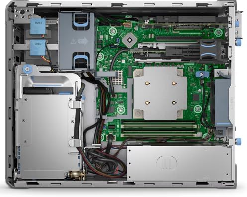 DELL PowerEdge T160 Server | Intel Xeon E-2434 (4 Cores, Up to 5.0 GHz) | 16GB DDR5 ECC RAM | 2TB HDD | iDRAC9 Express | Matrox G200eW Graphics | 300W PSU|B0F6969M4P