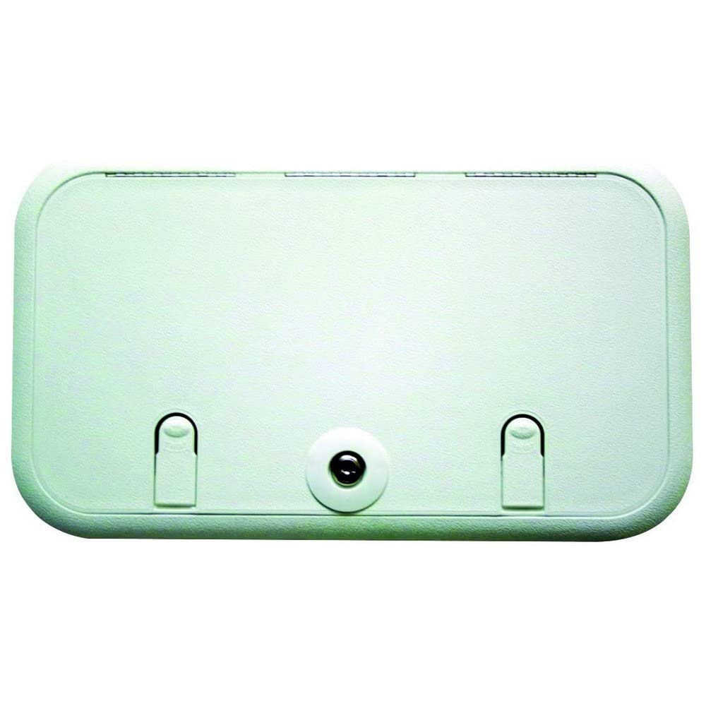 TH Marine HDSL-1115-2-DP Designer Series Access Hatches Locking, 11" x 15" White