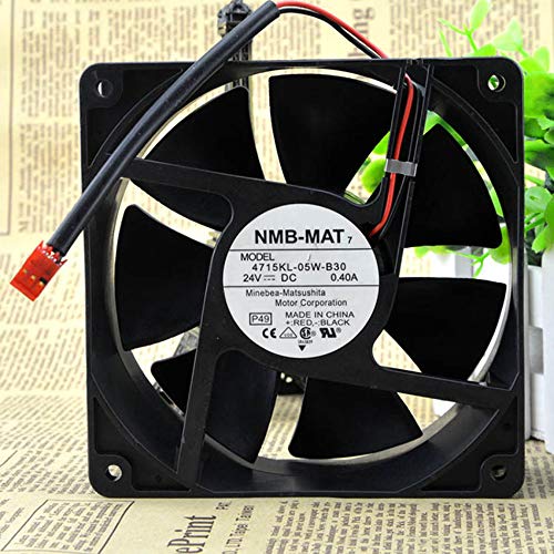 4715KL-05W-B30 Radiator Cooler Fan for NMB 12038 DC24V 0.40A 2 Ball Bearing Special Designed IC|B08SHRYG3C