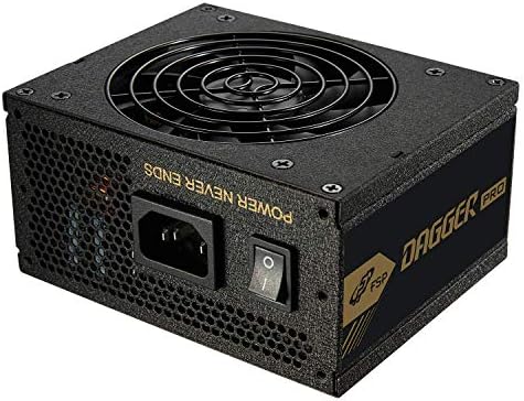 FSP Dagger Pro 650W SFX Power Supply, 80 Plus Gold, Full Modular (SDA2-650)|B07SYSLZDR