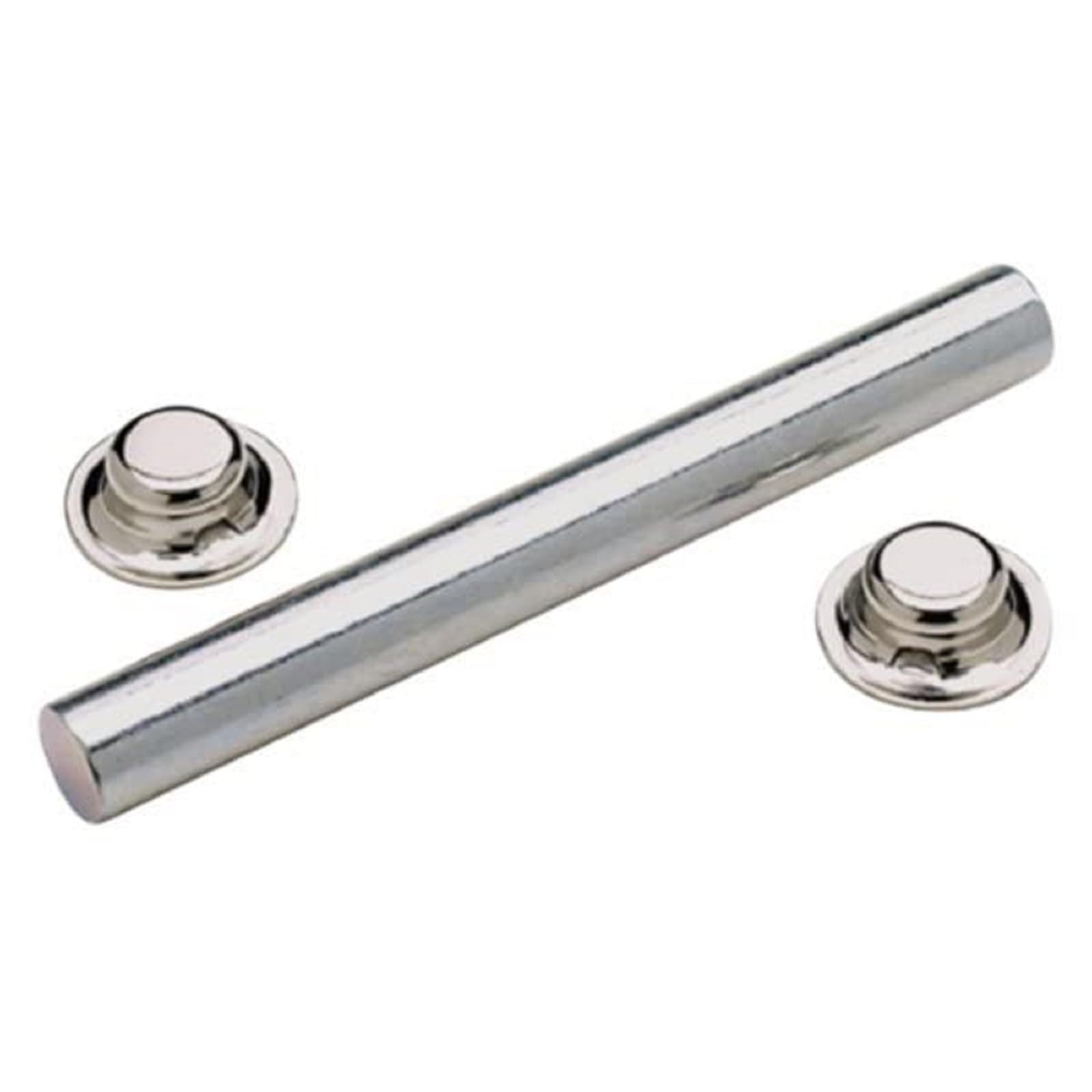 Seachoice 55771 Zinc Plated Steel Roller Shaft Includes 2 Pal Nuts