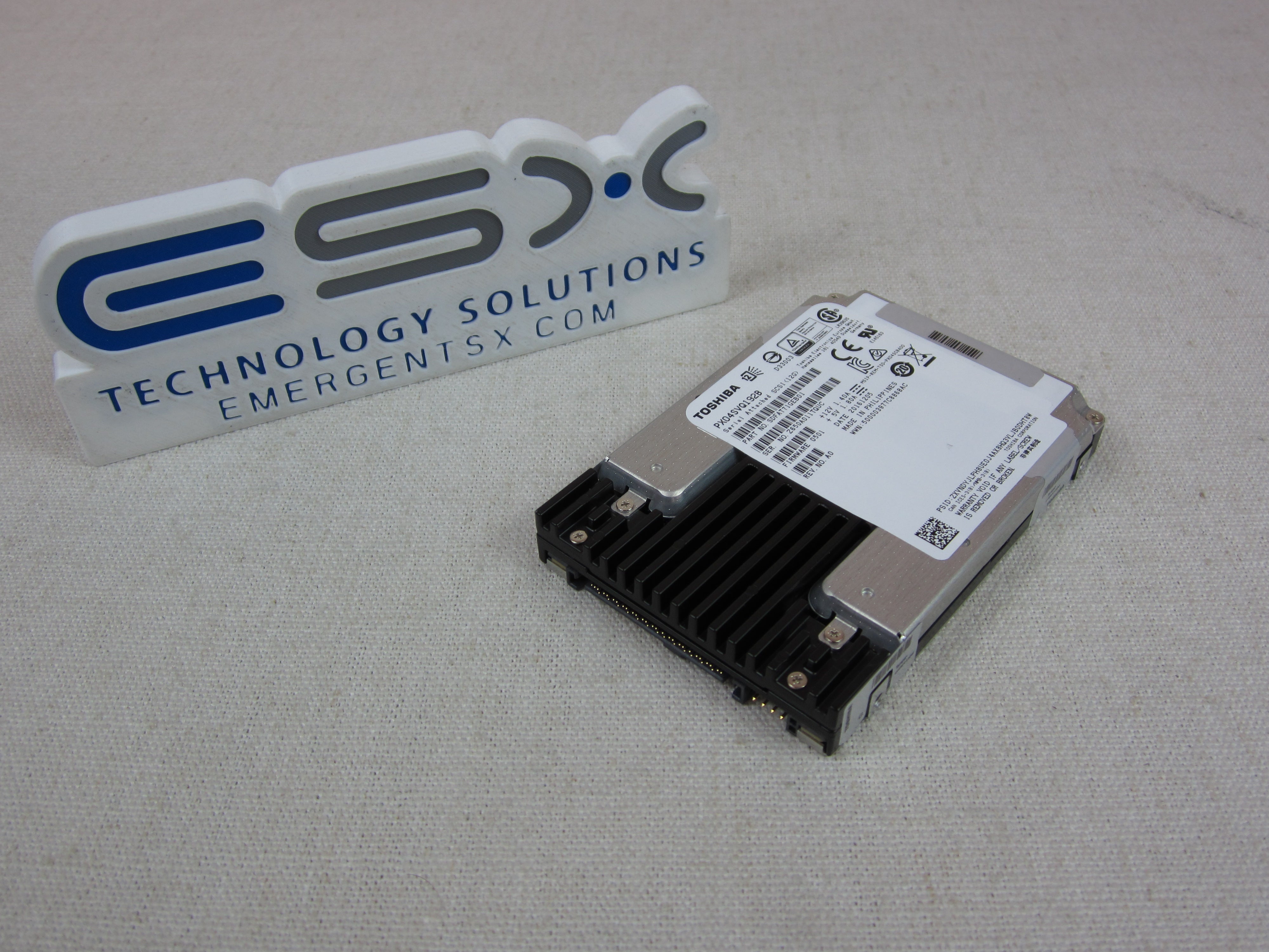 Toshiba PX04SVQ192B 1.92TB 12Gb/s 2.5" Mix Use SAS SSD SDFAT71GEB01