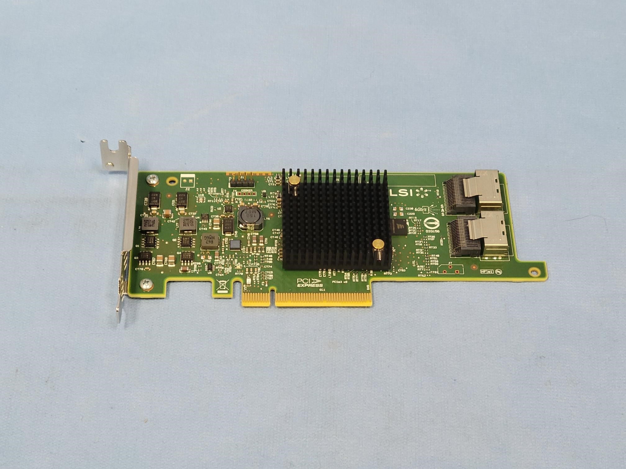 LSI Logic SAS9207-8i RAID Controller - SAS SATA PCIe Host Bus Adapter