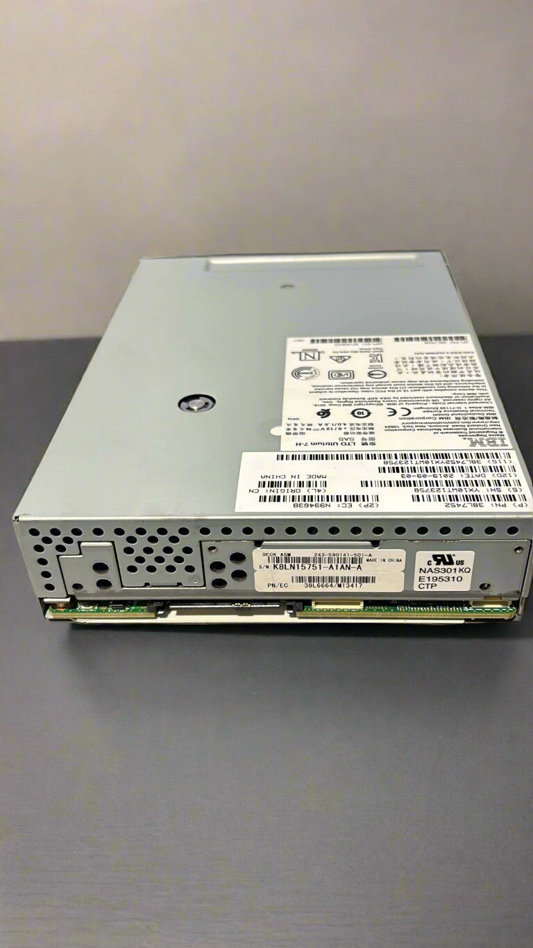 IBM 3572-H7S TS2900 LTO7 Autoloader - Rear View | Alo Tech Solutions