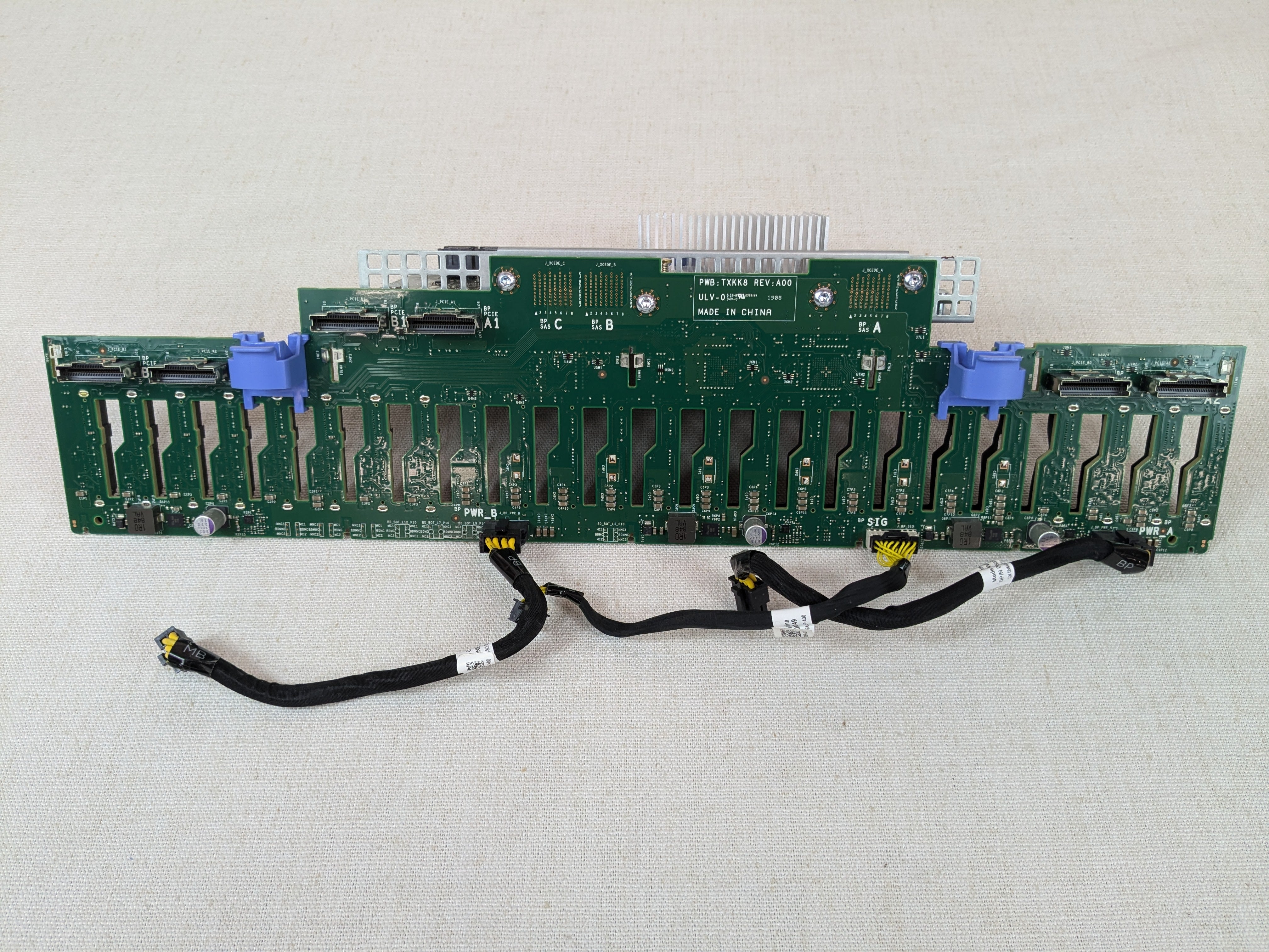 Dell 7WJ8W 24x2.5" Backplane Assembly/Expander Board for PowerEdge R940