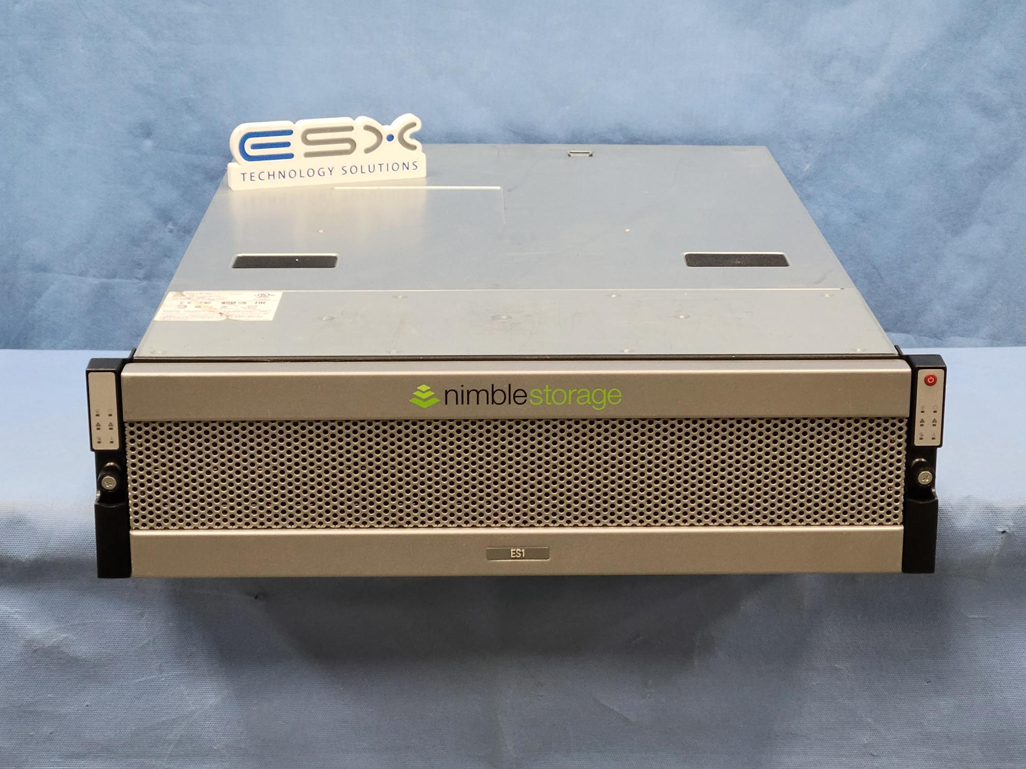 Nimble 3U, 16-Bay Gen 1 All Flash Expansion Shelf 4 x 1.6TB SSD ES1-AFS-6400