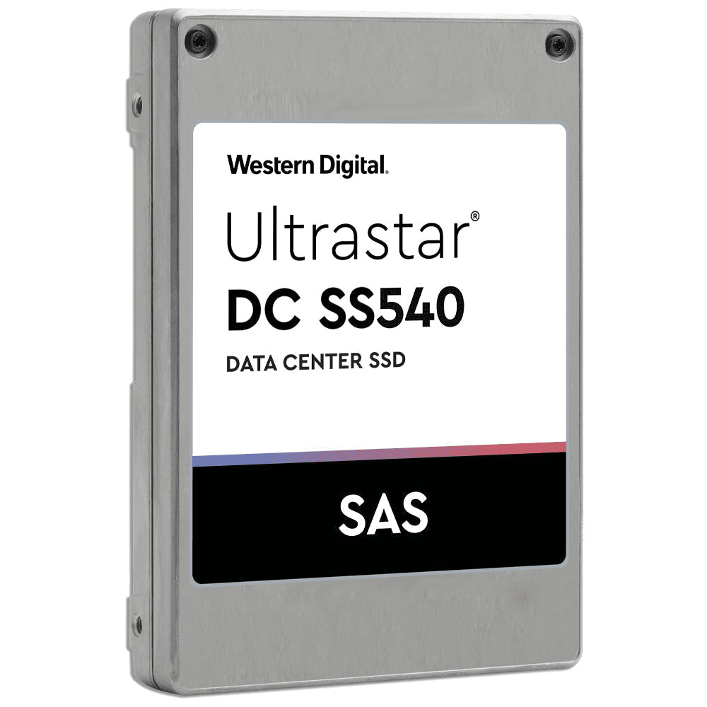 Dell/Western Digital Ultrastar DC SS540 WUSTVA138BSS200 3.84TB 1 DWPD SAS 12Gb/s 512e 2.5in Solid State Drive