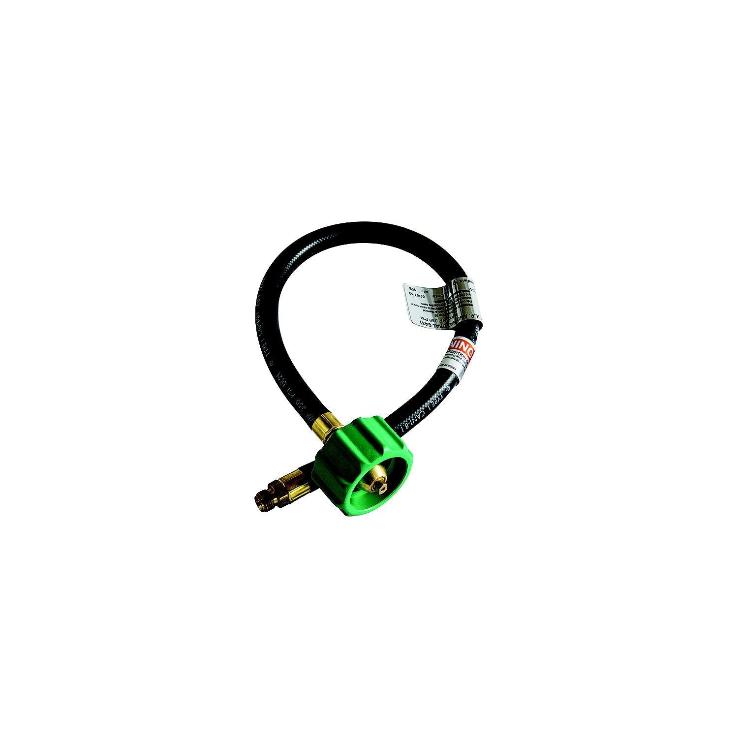 Trident Marine 1014-1415-20 Trident High Pressure 20" LPG Pigtail Hose & Quick, Closing Coupling