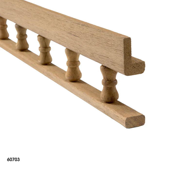 Whitecap 60703 L-Type Pin Rail 5-Ft Length