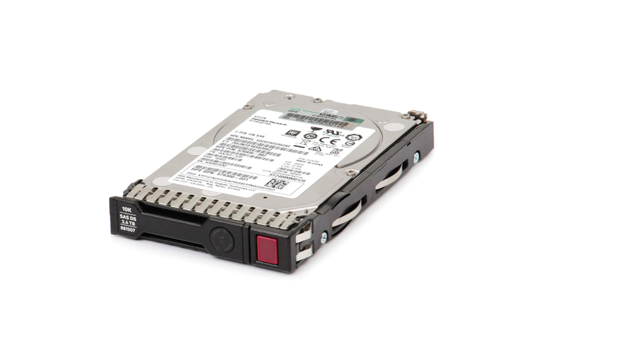 HPE 881457-B21 881507-001 2.4TB 10000RPM 2.5inch SFF 512e Digitally Signed Firmware SAS-12Gbps Smart Carrier Enterprise Hard Drive - aloinfousa.com