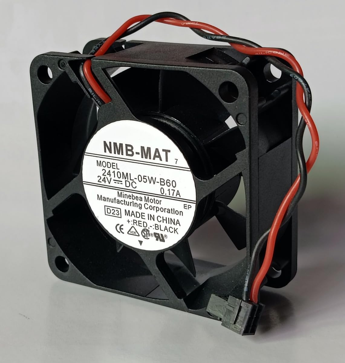2410ML-05W-B60 DC 24V Fan 2410ML-05W-B60 DC24V 0.17A 6CM 6025 Inverter Cooling Fan