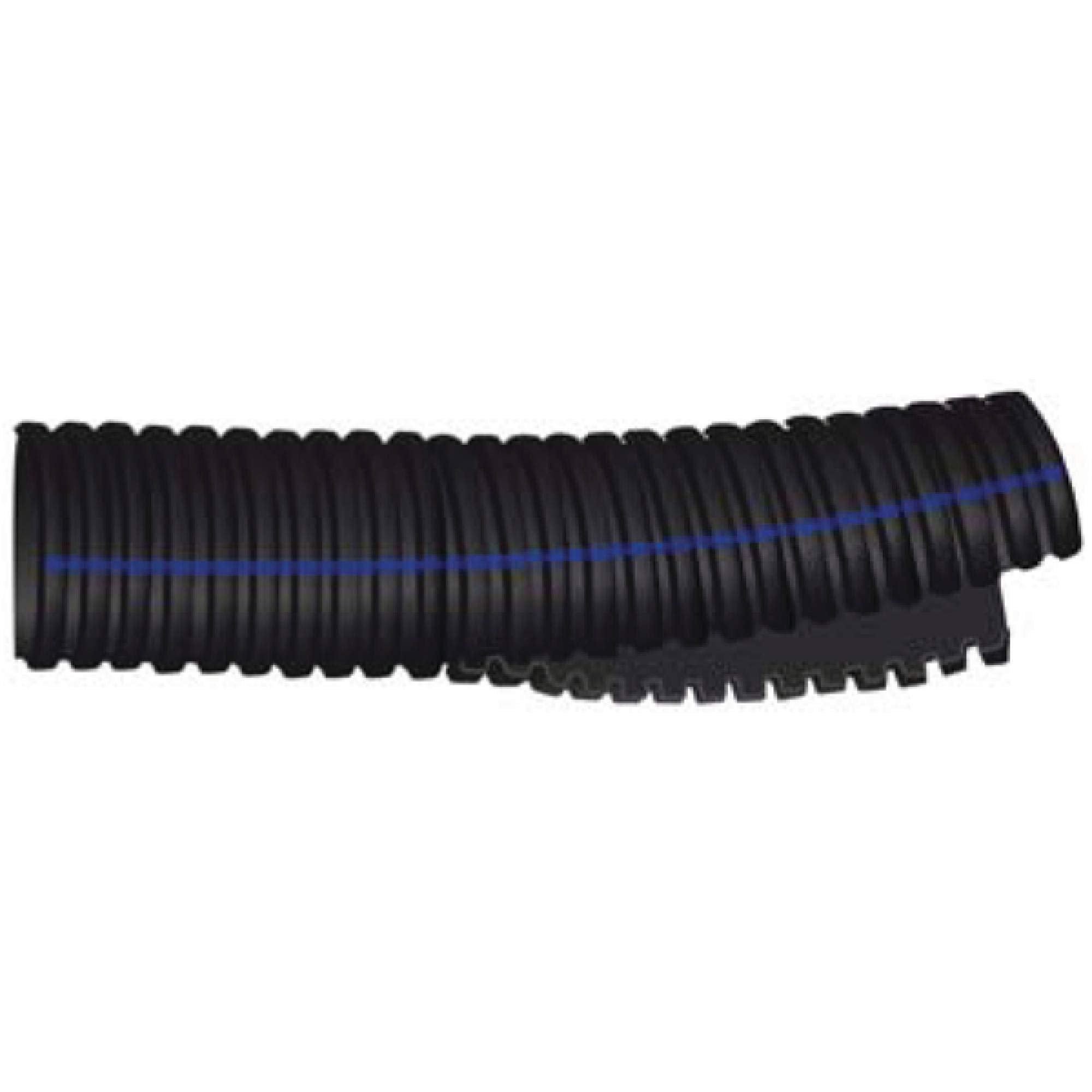 Shield 16-128-0586B-1 Shields Marine Split Wire Conduit Flexible Flame Retardant, Black 50' Hose