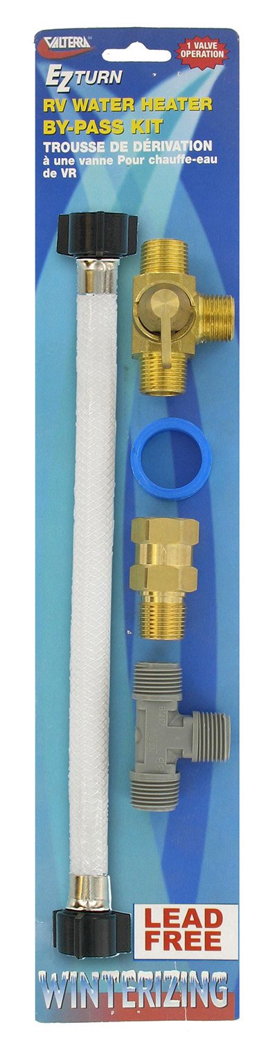 Valterra P23505LFVP EZ Turn 10 Gallon RV Water Heater By-Pass Kit
