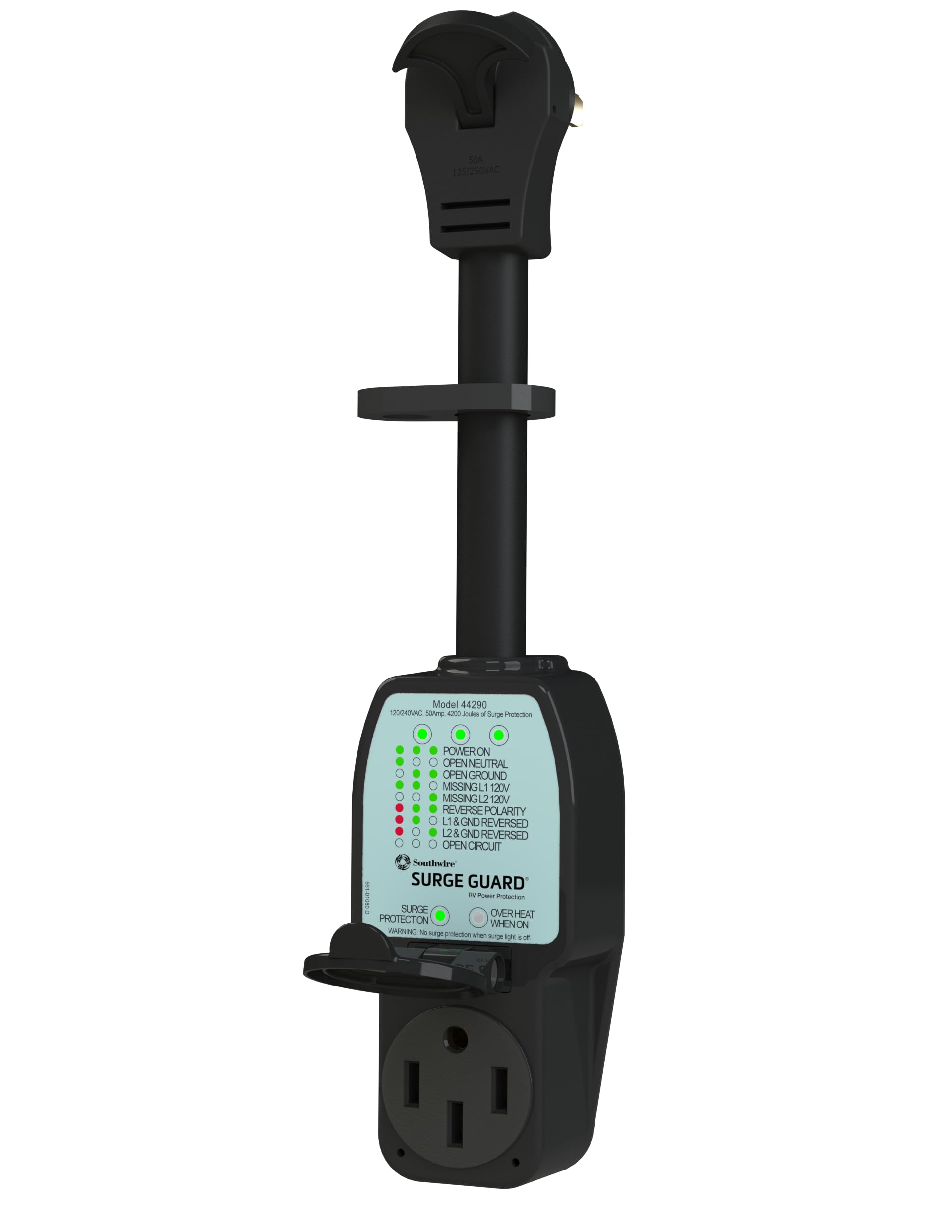 Surge Guard 44290 Entry Level Surge Protection w/Enhanced Intelligence, 50A