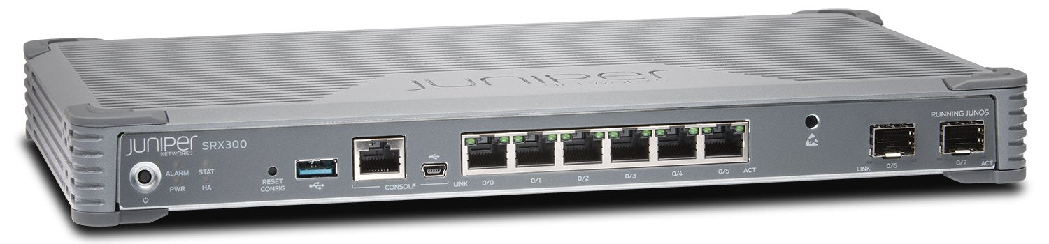 Juniper Networks SRX300 Services Firewall Gateway Security Appliance w/ AC Adapter - aloinfousa.com