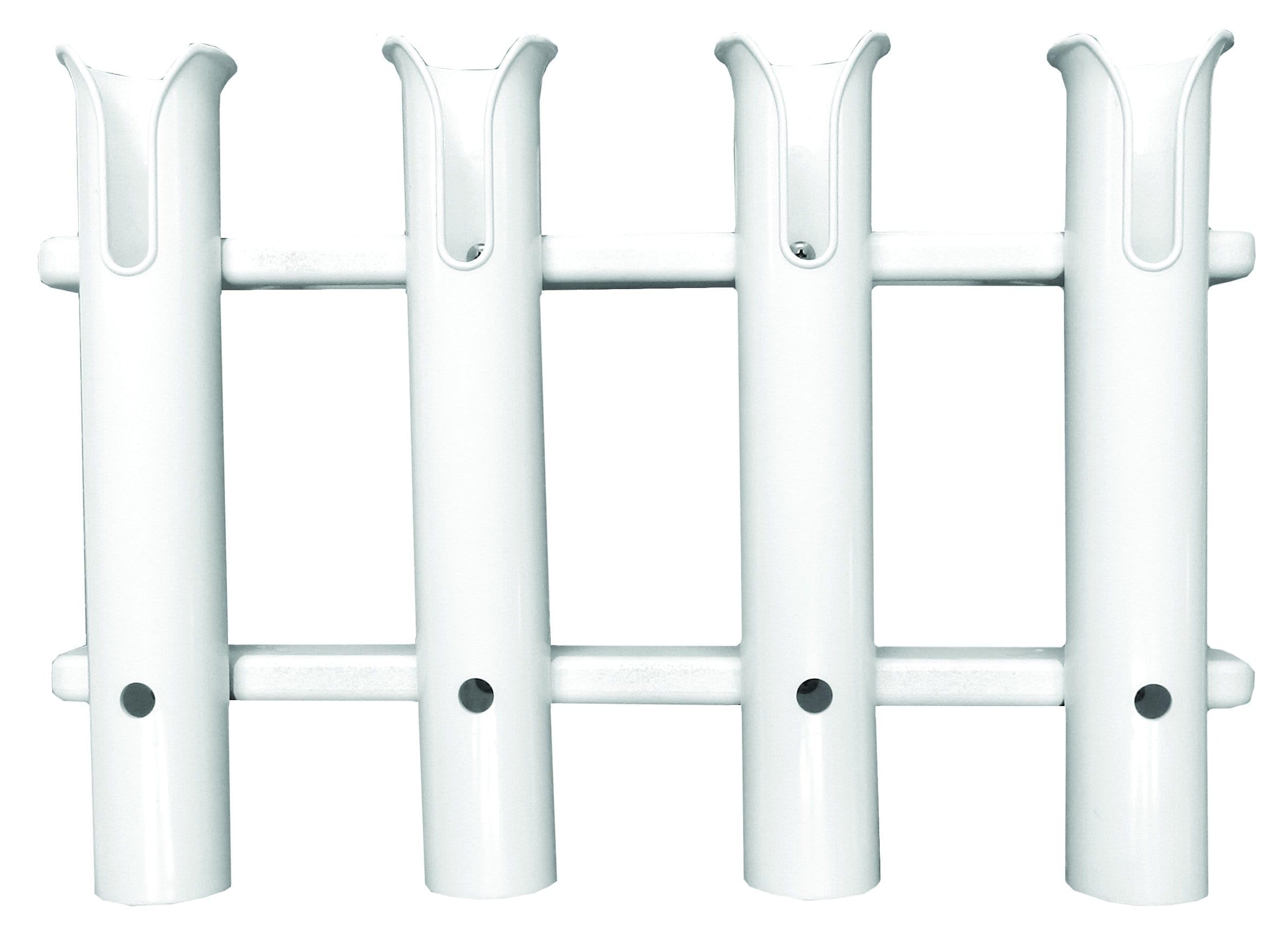 Taco Metals P03-064W Polyethylene 4-Rod Rack, White