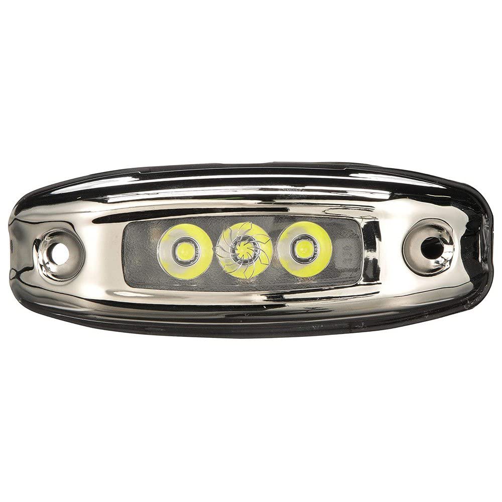 Seachoice 50-03571 Water Dragon LED Underwater Light, 3 White LEDs, 1, 500 Lumens