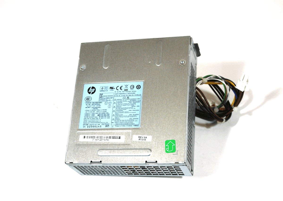 HP Genuine PS-4241-9HB Desktop Computer Power Supply 240W 611481-001 (Renewed)