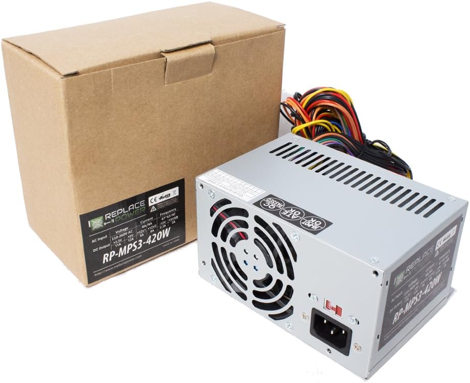 Replace Power RP-MPS3-420W 420W Power Supply - aloinfousa.com