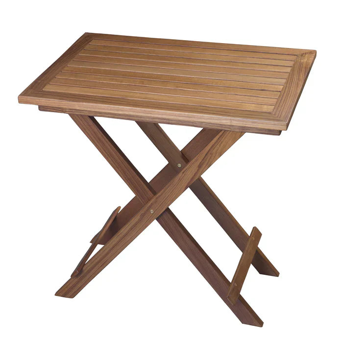 Whitecap 63058 Rectangle Slat Top Folding Bistro Table