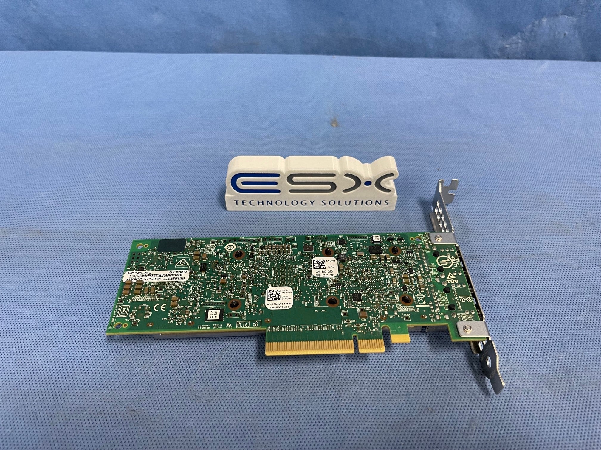 Dell 5N0W3 QL41162HFRJ Dual Port 10GBASE-T RJ45 Network Adapter Card Full Height