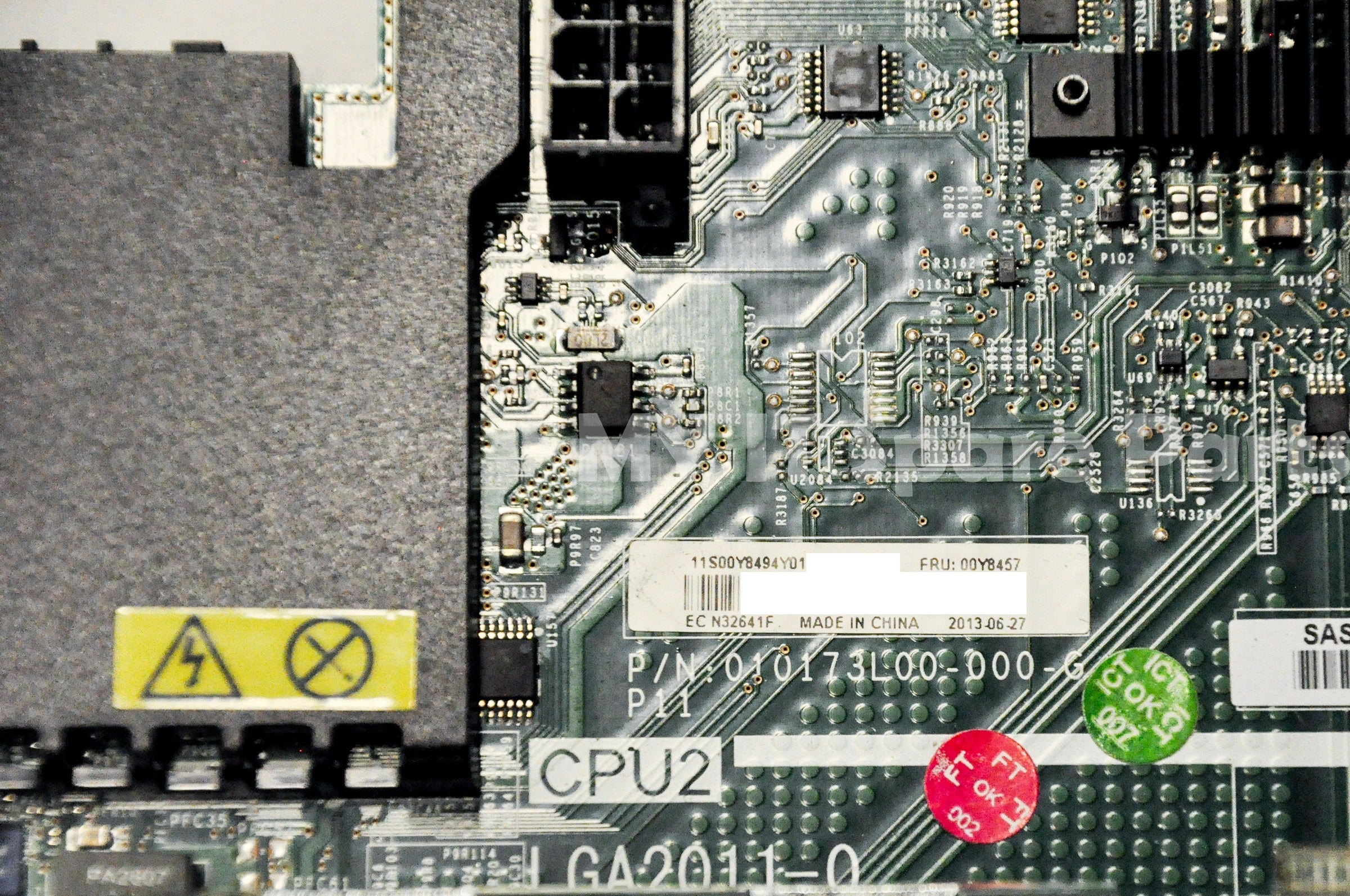 IBM System X3650 M4 System Board 00MX555 00Y8494 00AL055 00Y8457 00Y8473 00W2640