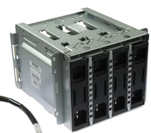 HPE 874566-B21 4lff Hot Plug Drive Backplane Cage Kit For Proliant Ml350 Gen10. RERURBISHED. IN STOCK.