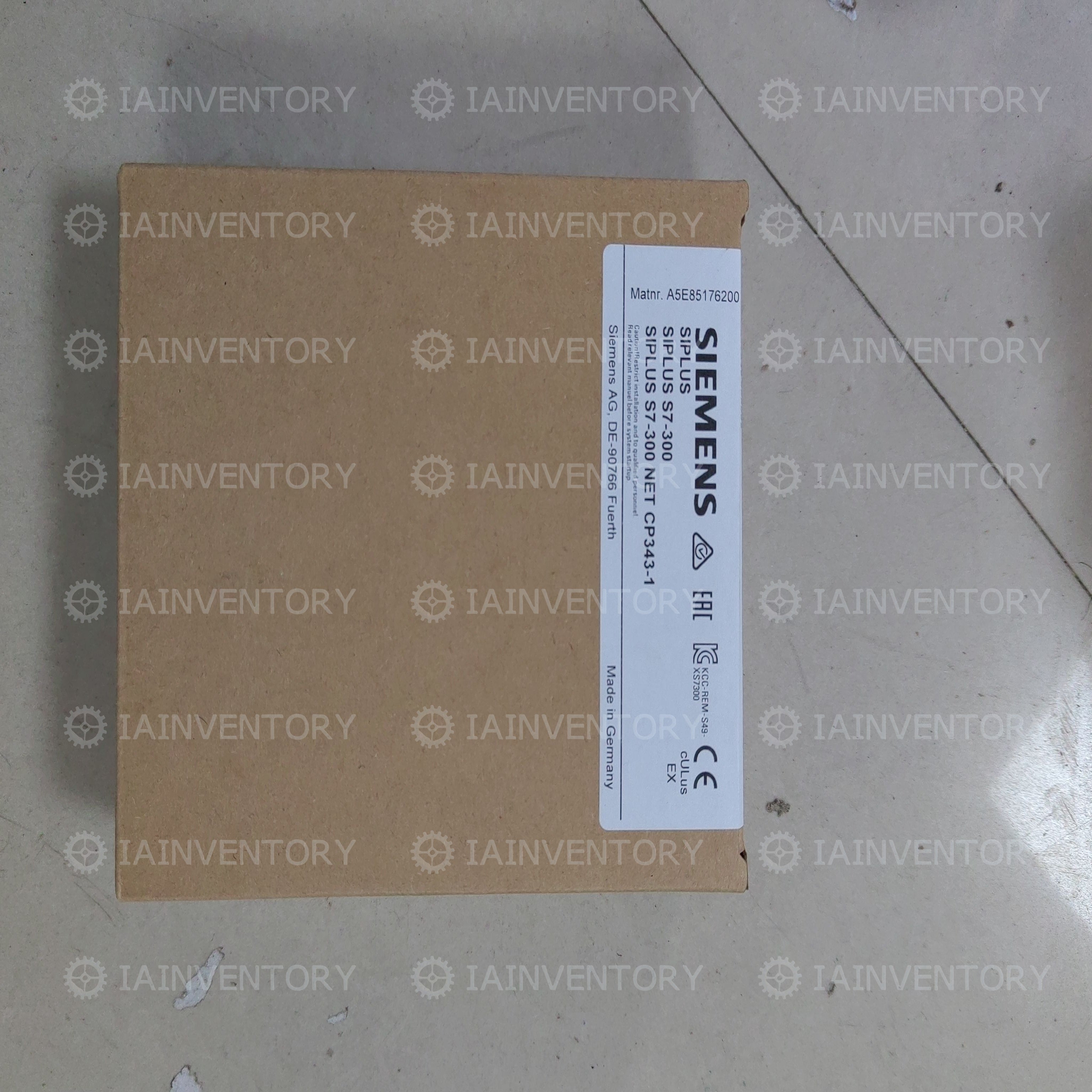 & Genuine Siemens 6AG1343-1CX10-2XE0