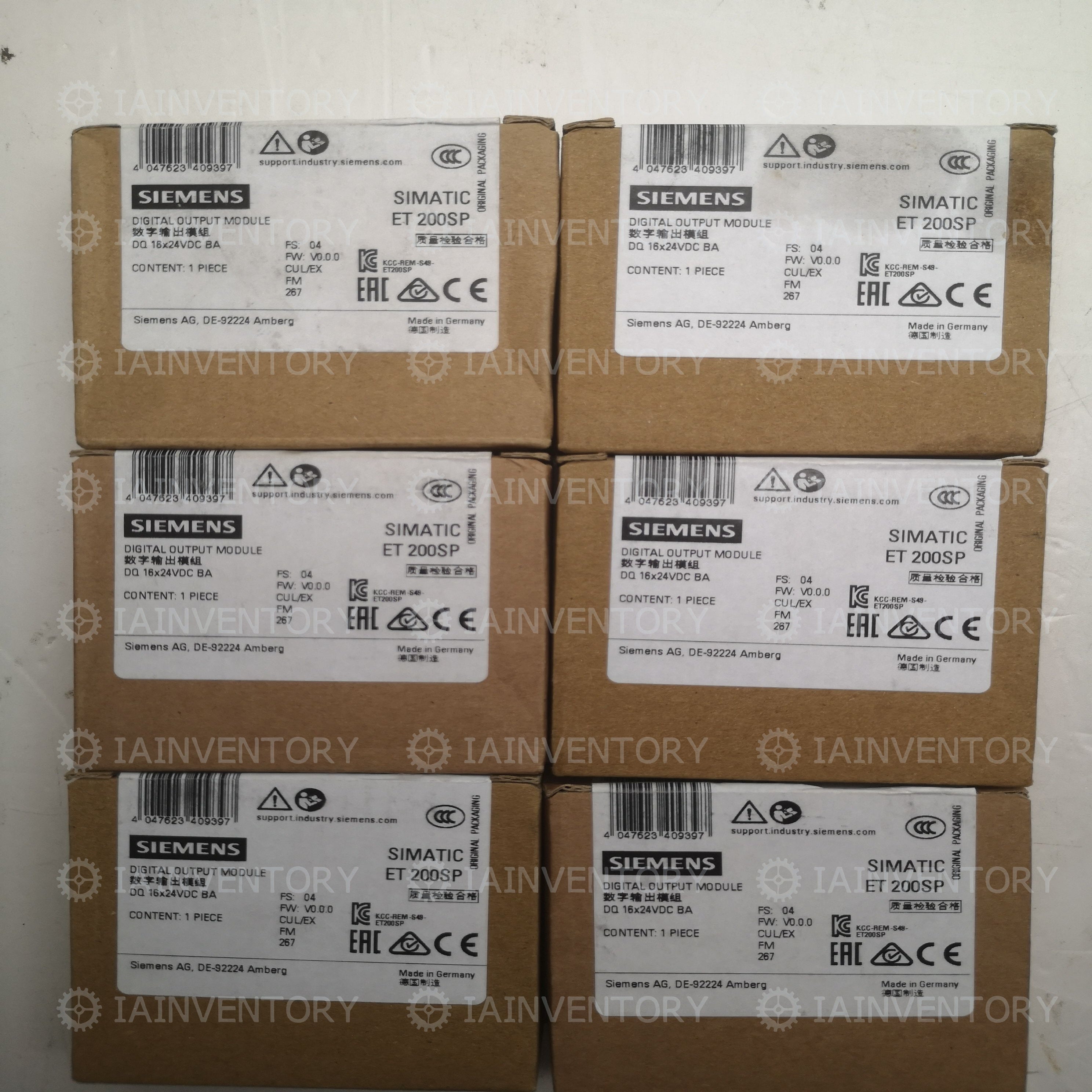 Siemens 6ES7132-6BH00-0AA0 Output Module 6ES7 132-6BH00-0AA0