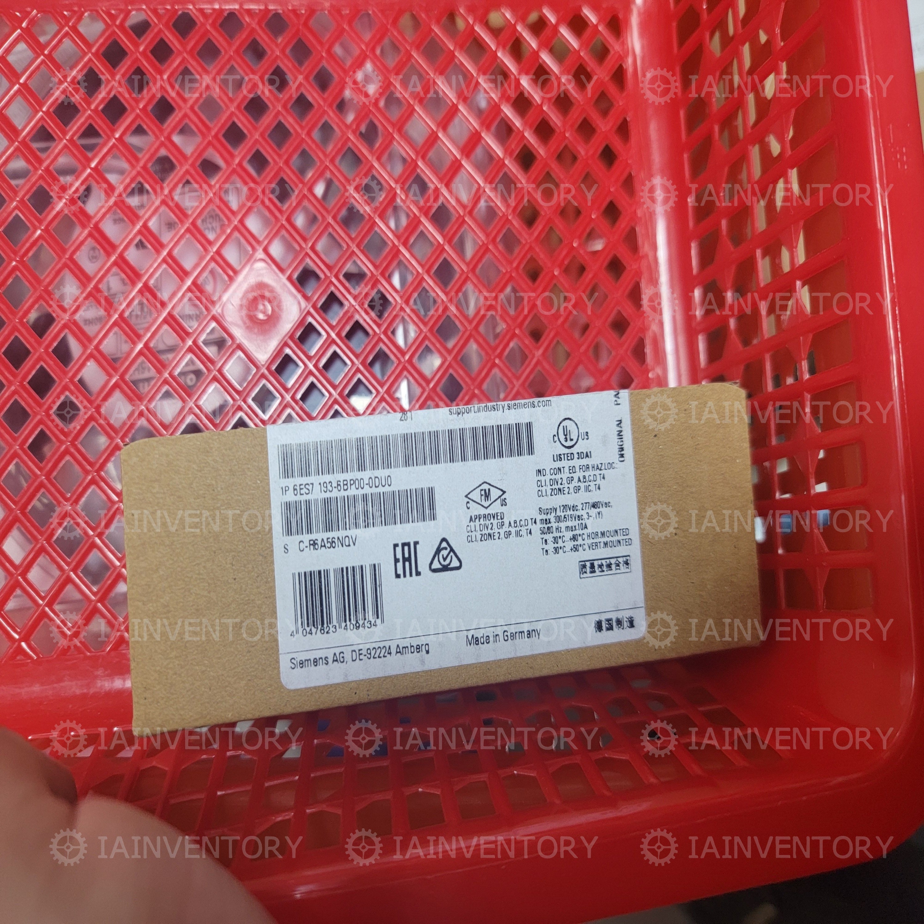 Siemens 6ES7193-6BP00-0DU0 Module 6ES71936BP000DU0