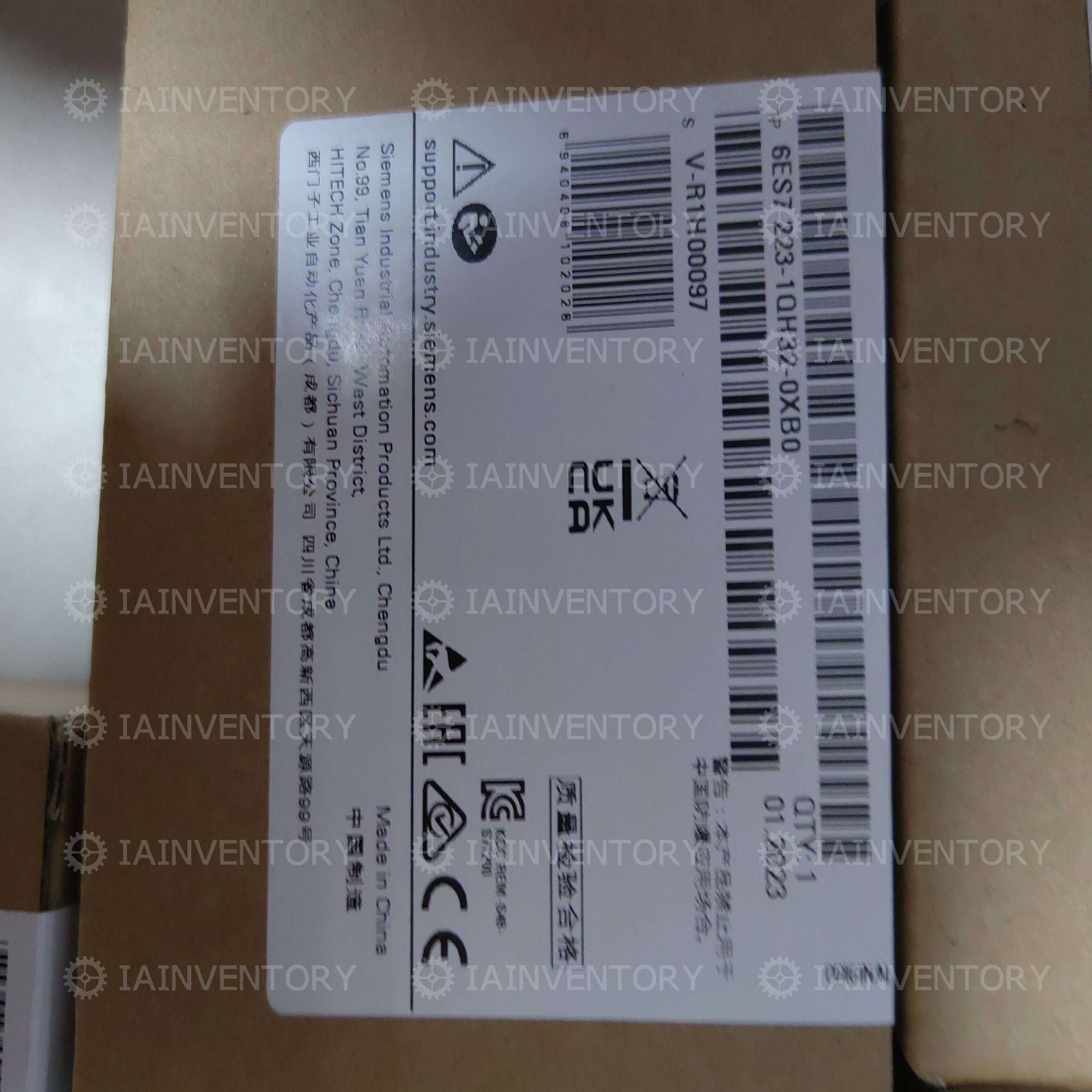 SIEMENS 6ES7223-1QH32-0XB0 SIMATIC S7-1200 Digital I/O Module