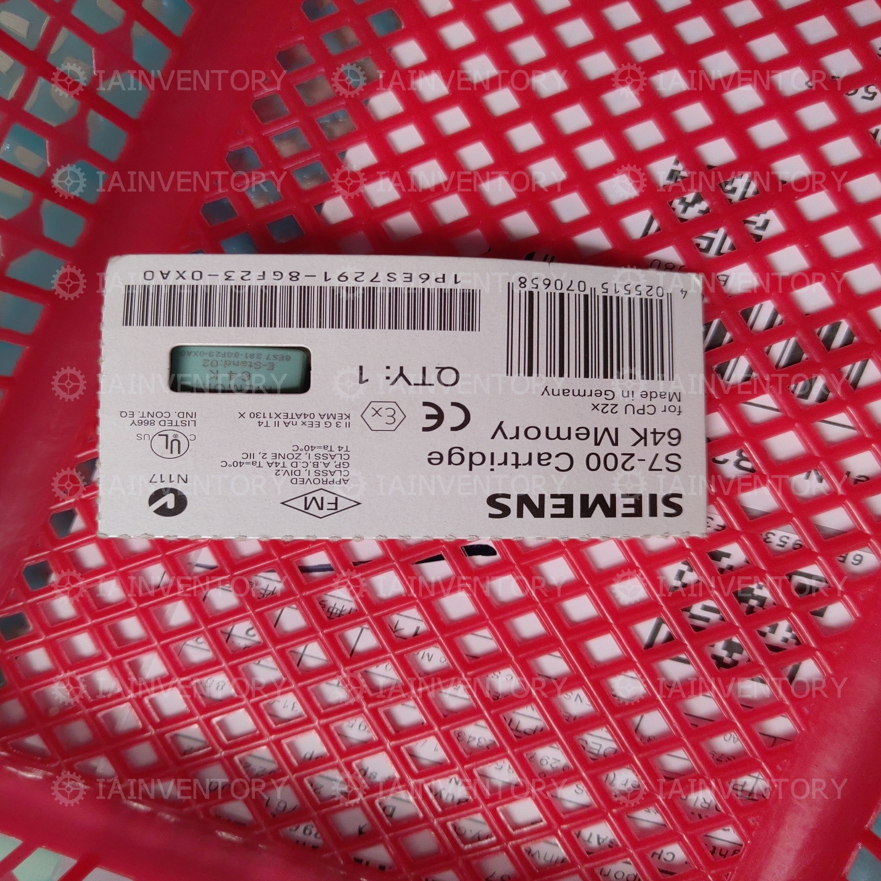 Siemens 6ES7291-8GF23-0XA0 Memory Card 6ES7 291-8GF23-0XA0