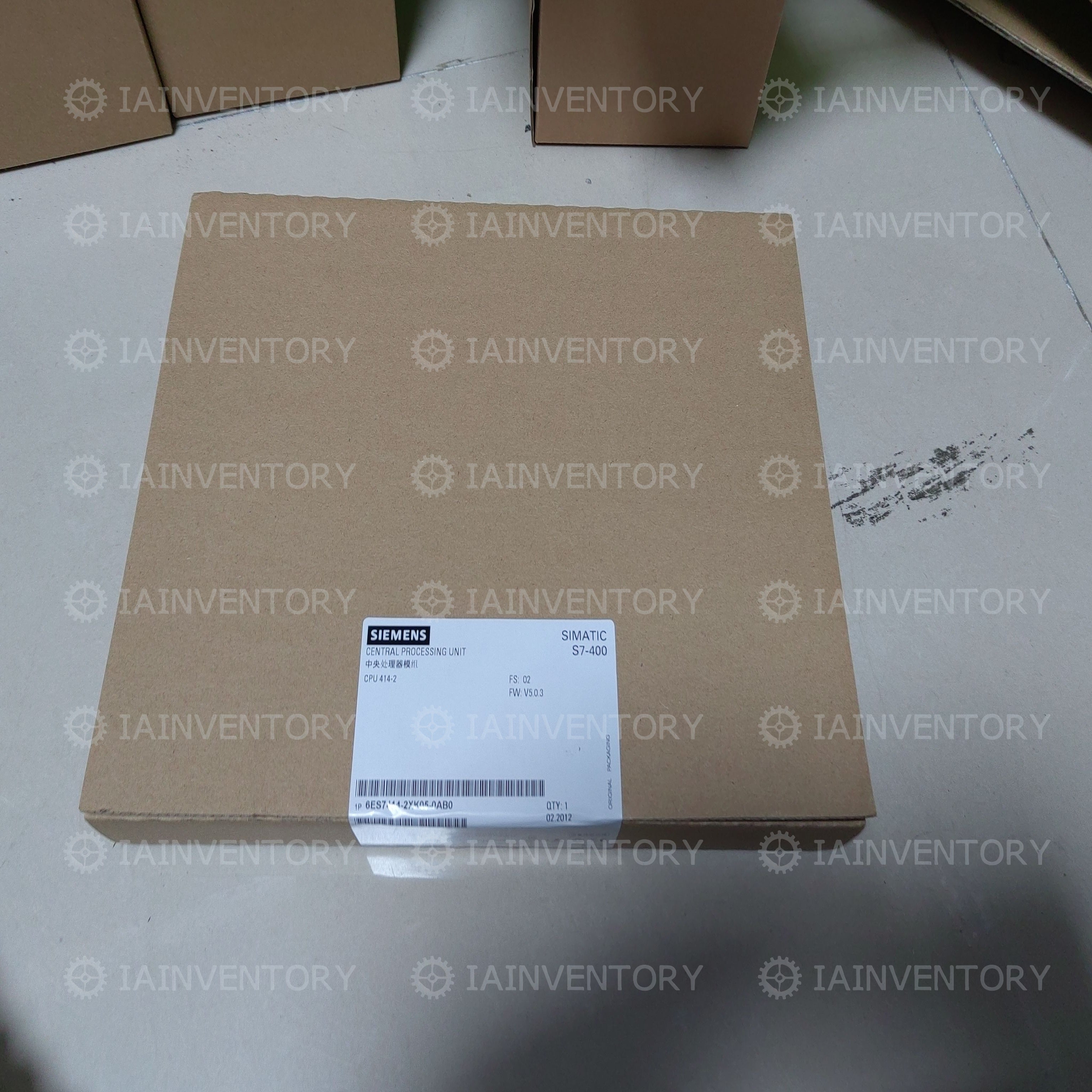 Unopened Siemens 6ES7 414-2XK05-0AB0 CPU Module 6ES7414-2XK05-0AB0