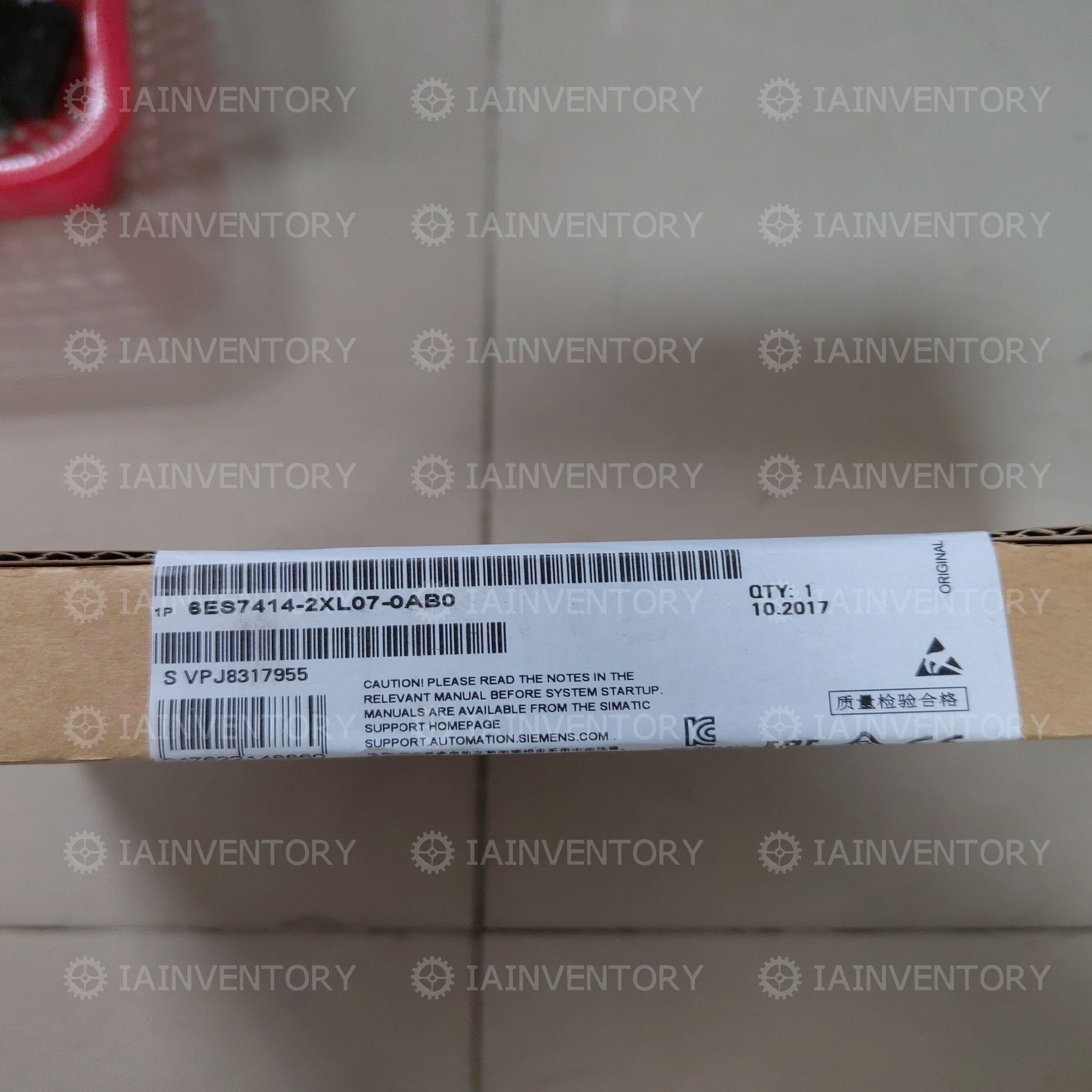 SIEMENS 6ES7414-2XL07-0AB0 6ES7 414-2XL07-0AB0