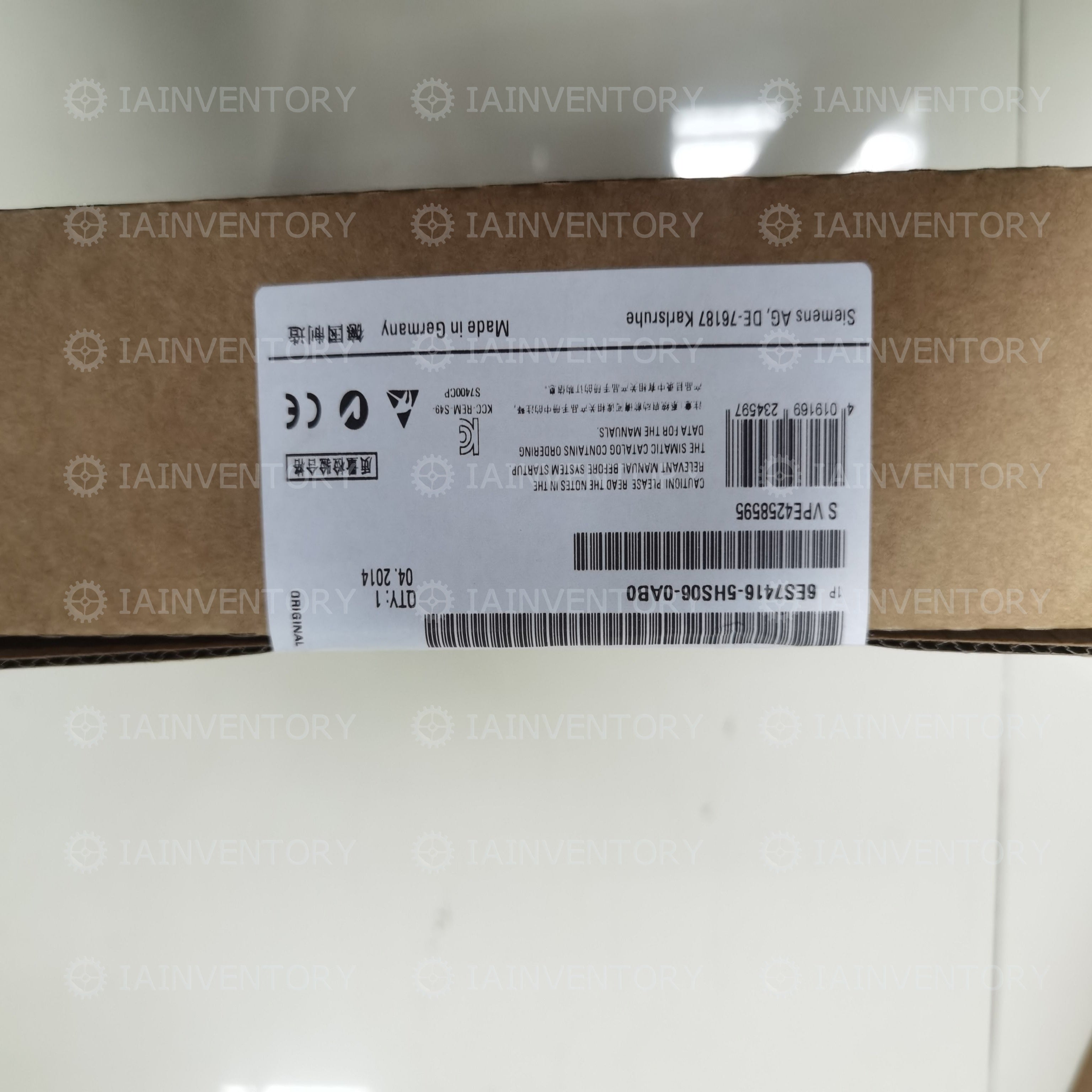 SIEMENS 6ES7416-5HS06-0AB0 CENTRAL PROCESSING UNIT S7-400