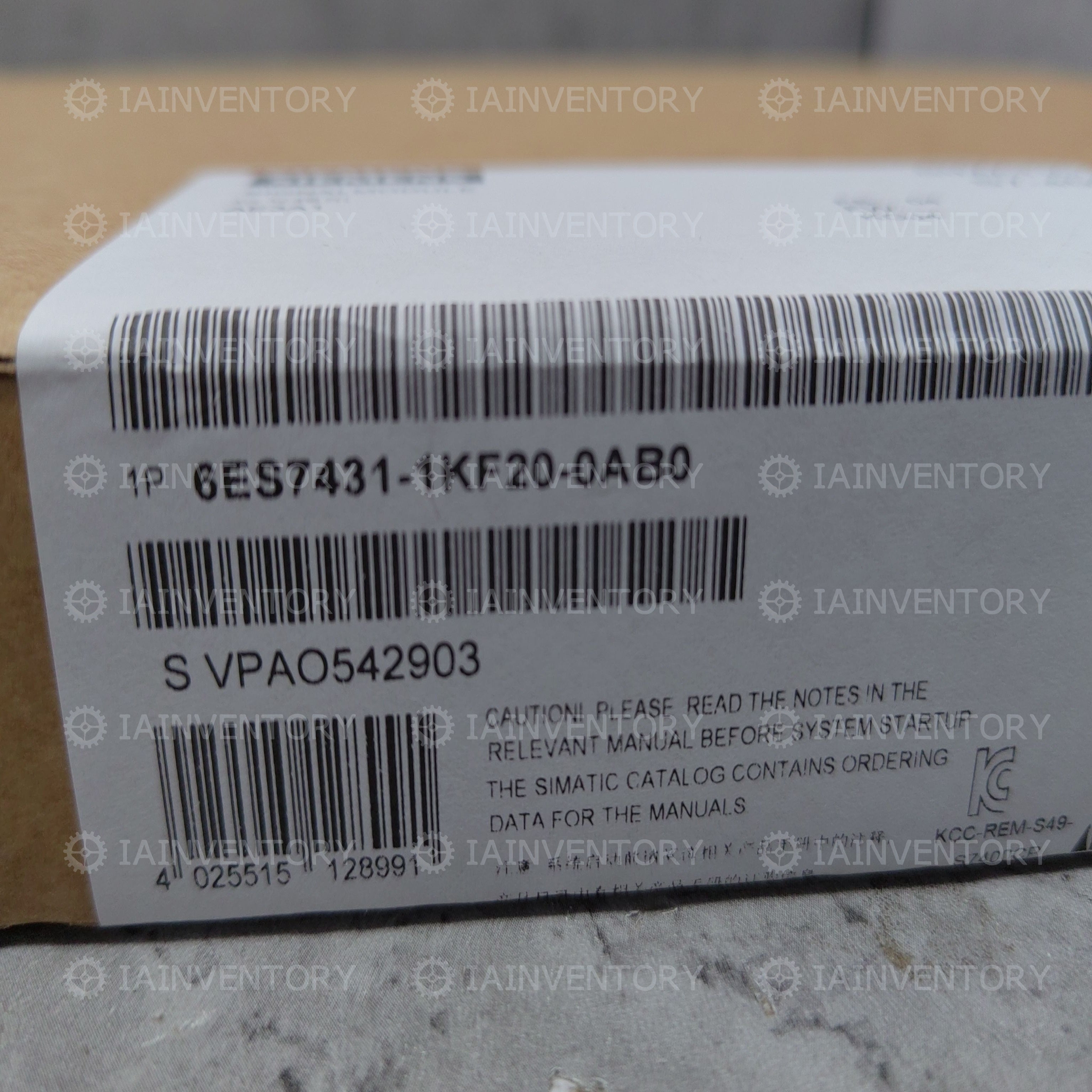 Siemens 6ES7431-1KF20-0AB0 Module 6ES7 431-1KF20-0AB0