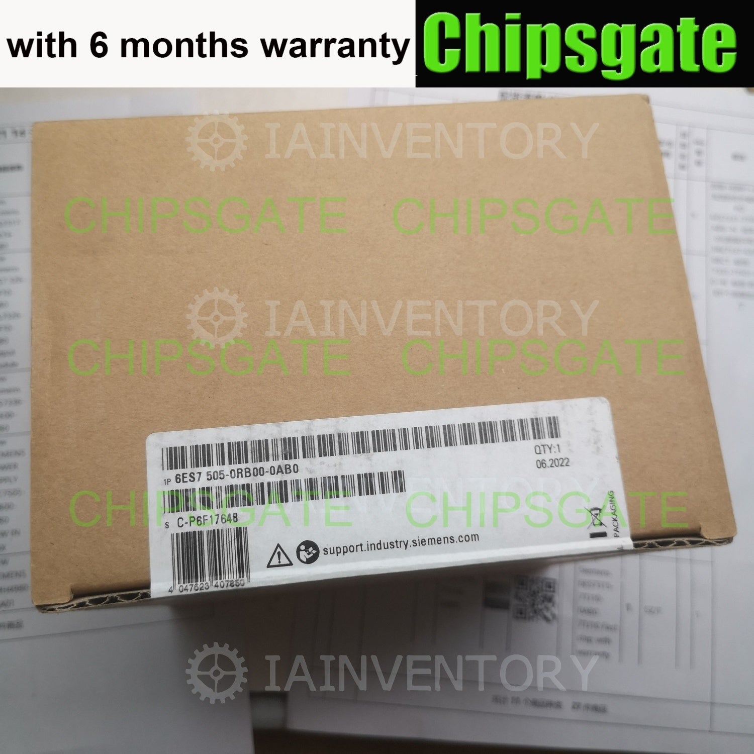 Siemens 6ES7505-0RB00-0AB0 SIMATIC S7-1500 System Power Supply