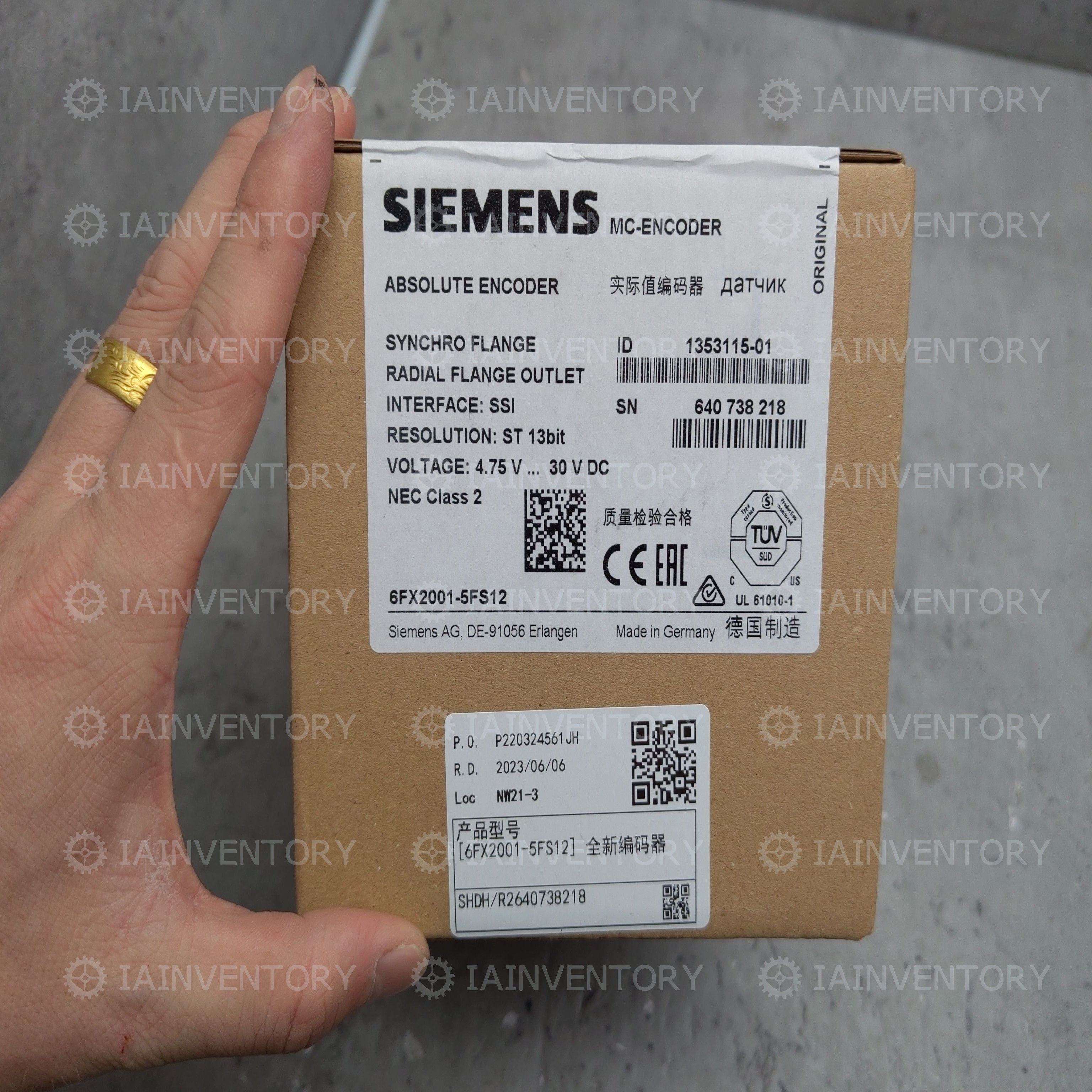 Siemens 6FX2001-5FS12
