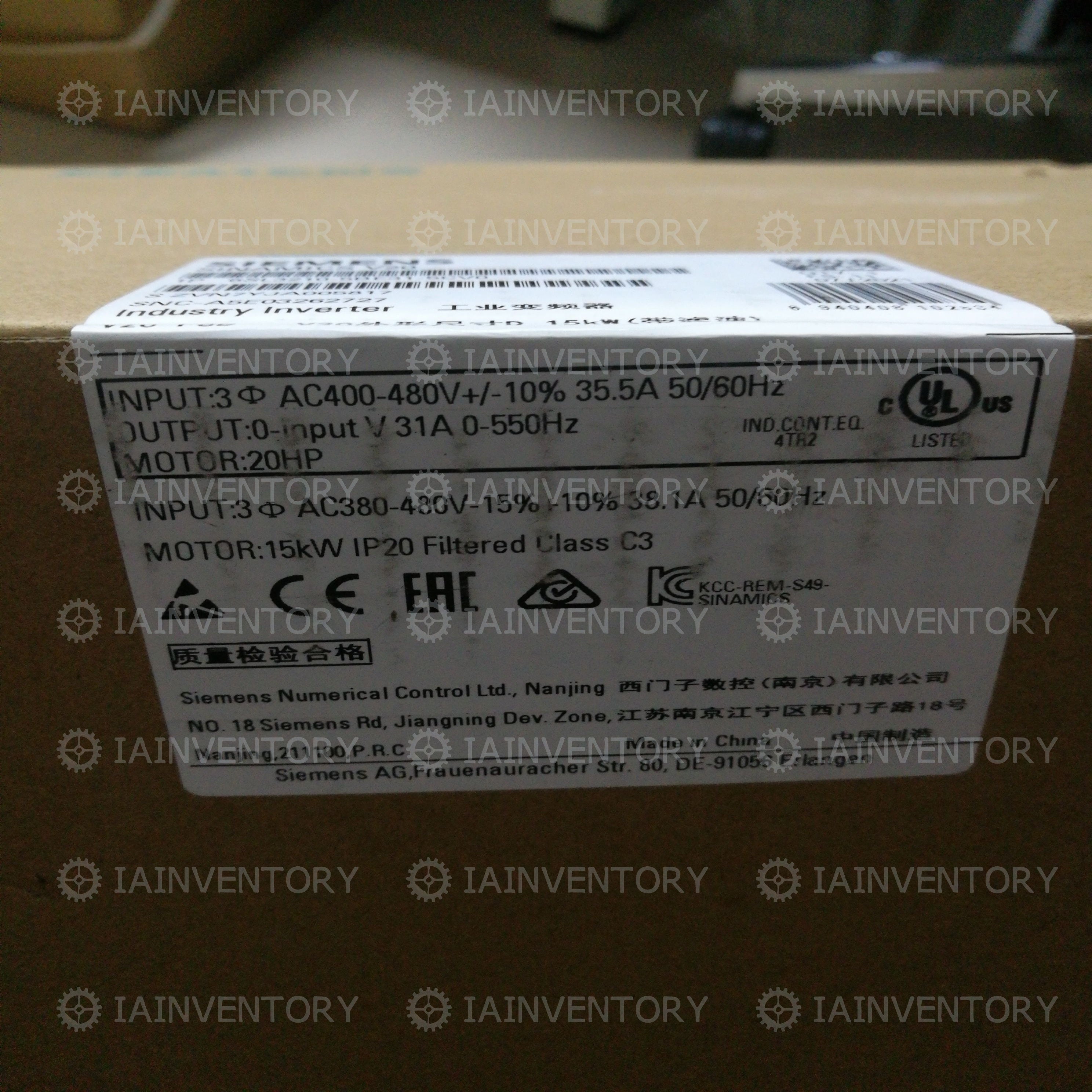 SIEMENS 6FX3002-5CL12-1AD0