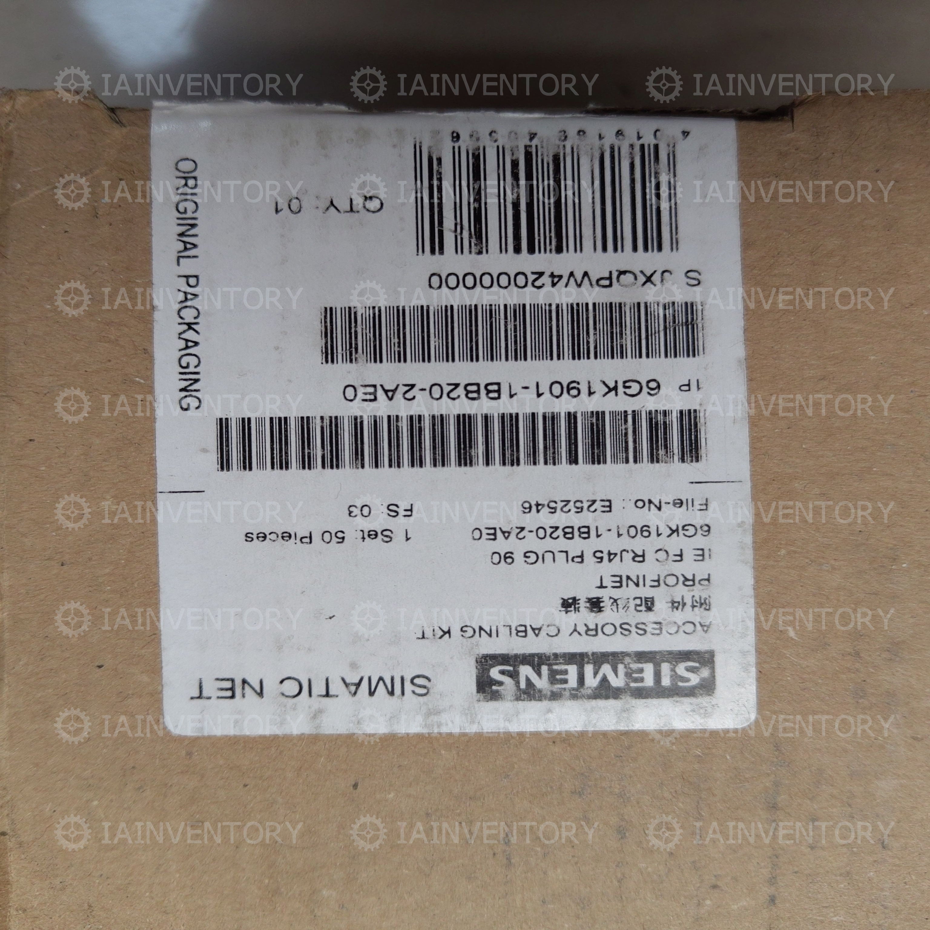 50PCS in a BOX SIEMENS 6GK1901-1BB20-2AE0