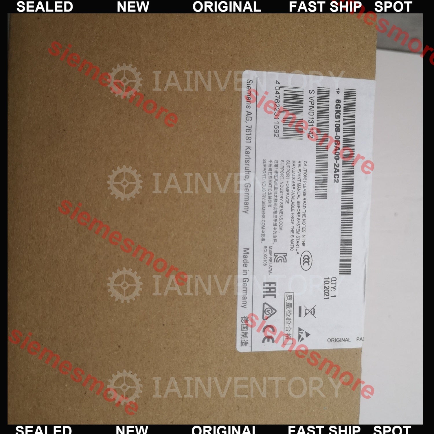 Siemens 6GK5108-0BA00-2AC2