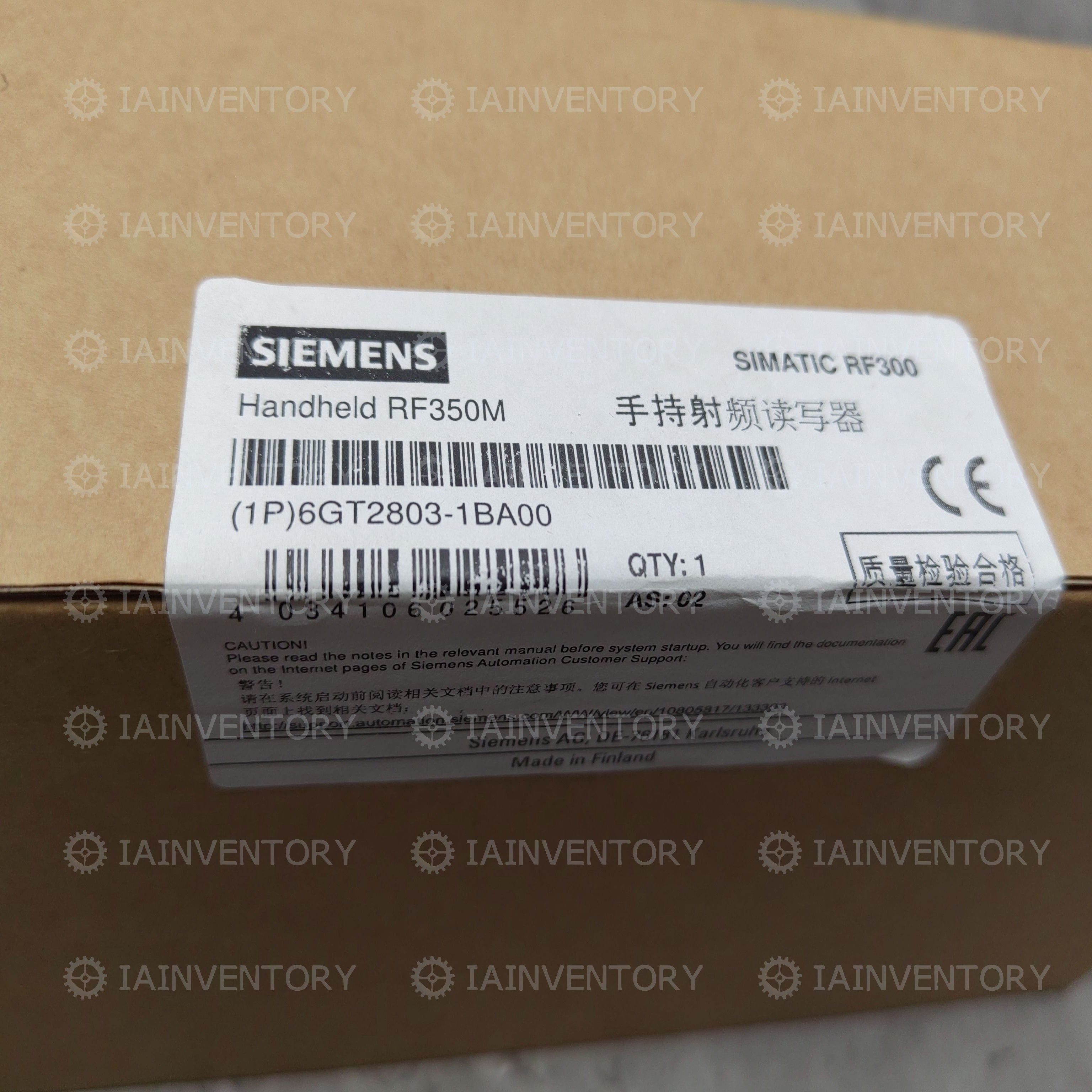 SIEMENS 6GT2803-1BA00