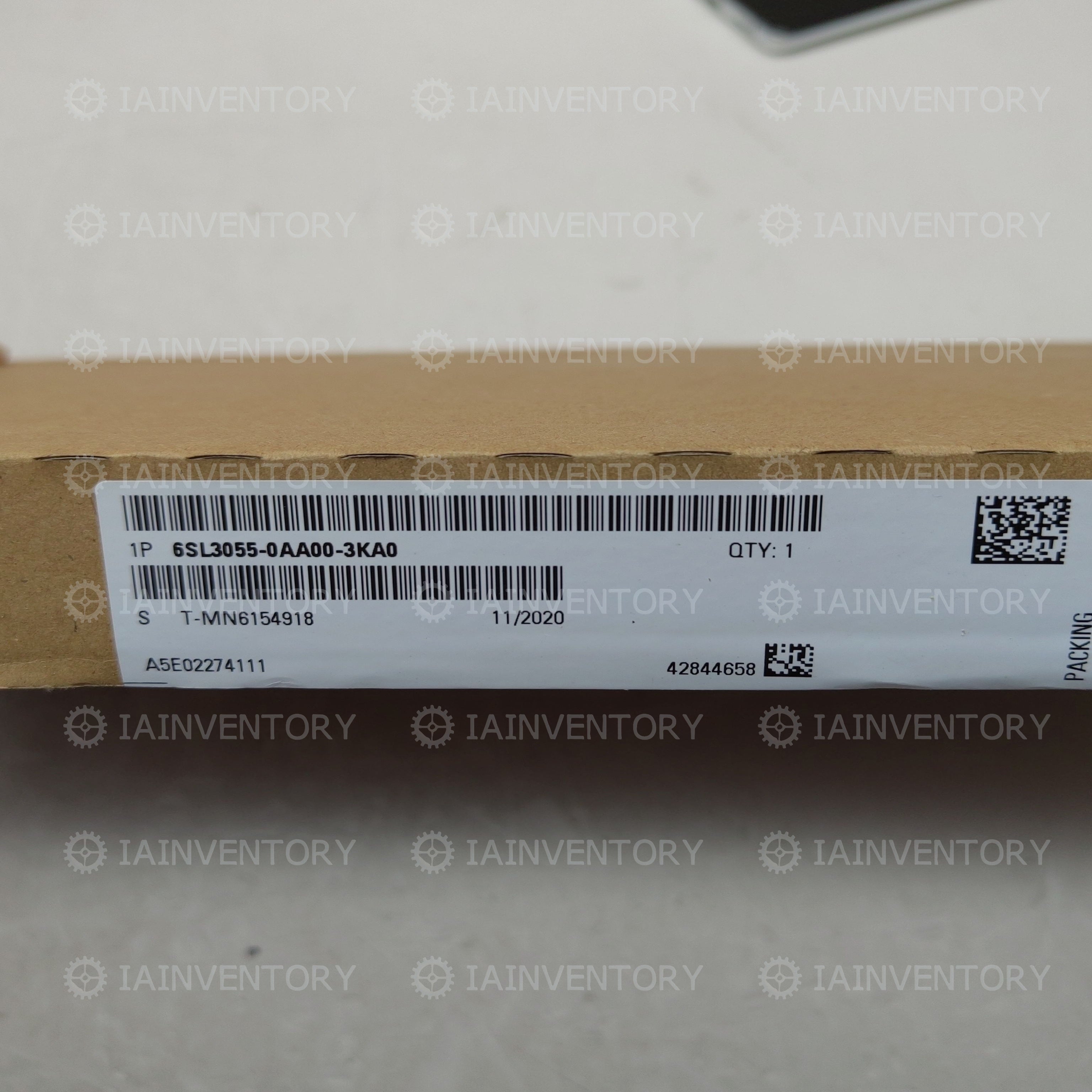 SIEMENS 6SL3055-0AA00-3KA0 TERMINAL MODULE 6SL3 055-0AA00-3KA0