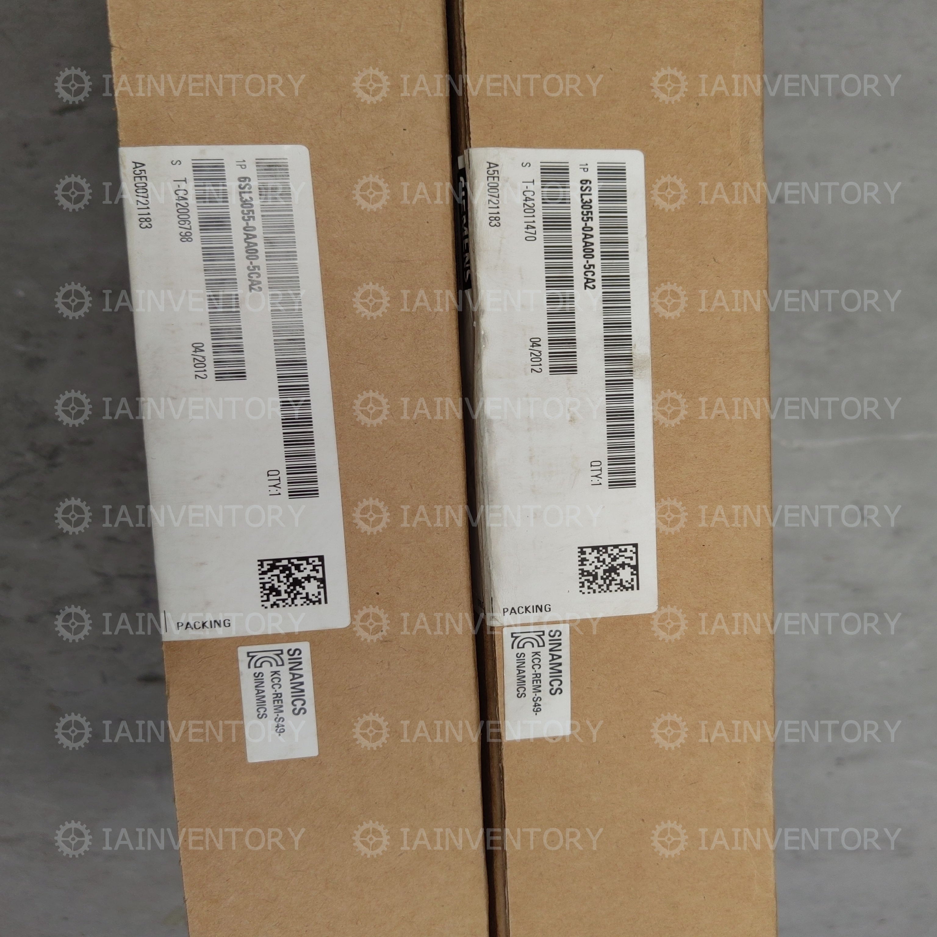 Siemens 6sl3055-0aa00-5ca2