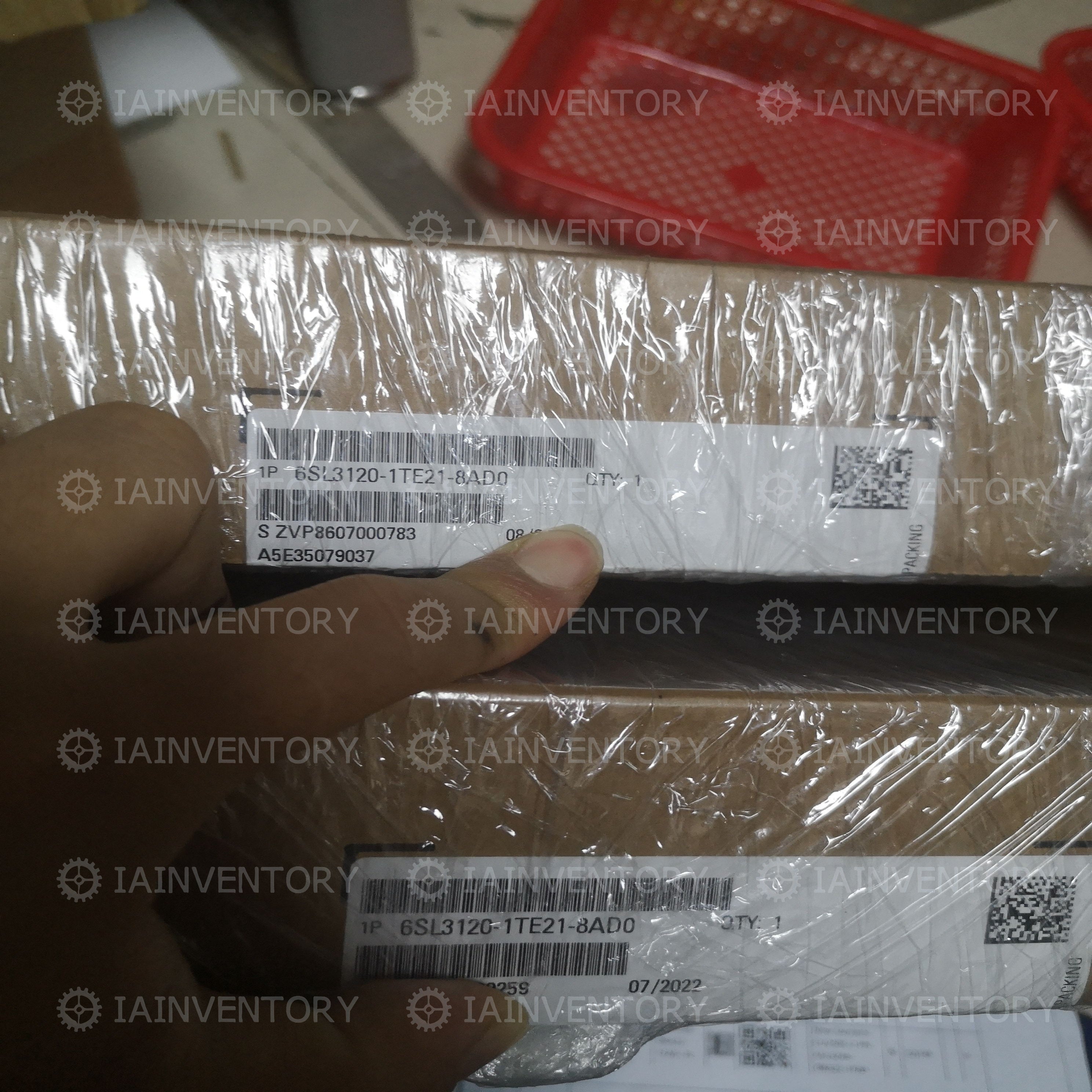 SIEMENS S120 SINGLE MOTOR MODULE 6SL3120-1TE21-8AD0 6SL3 120-1TE21-8AD0