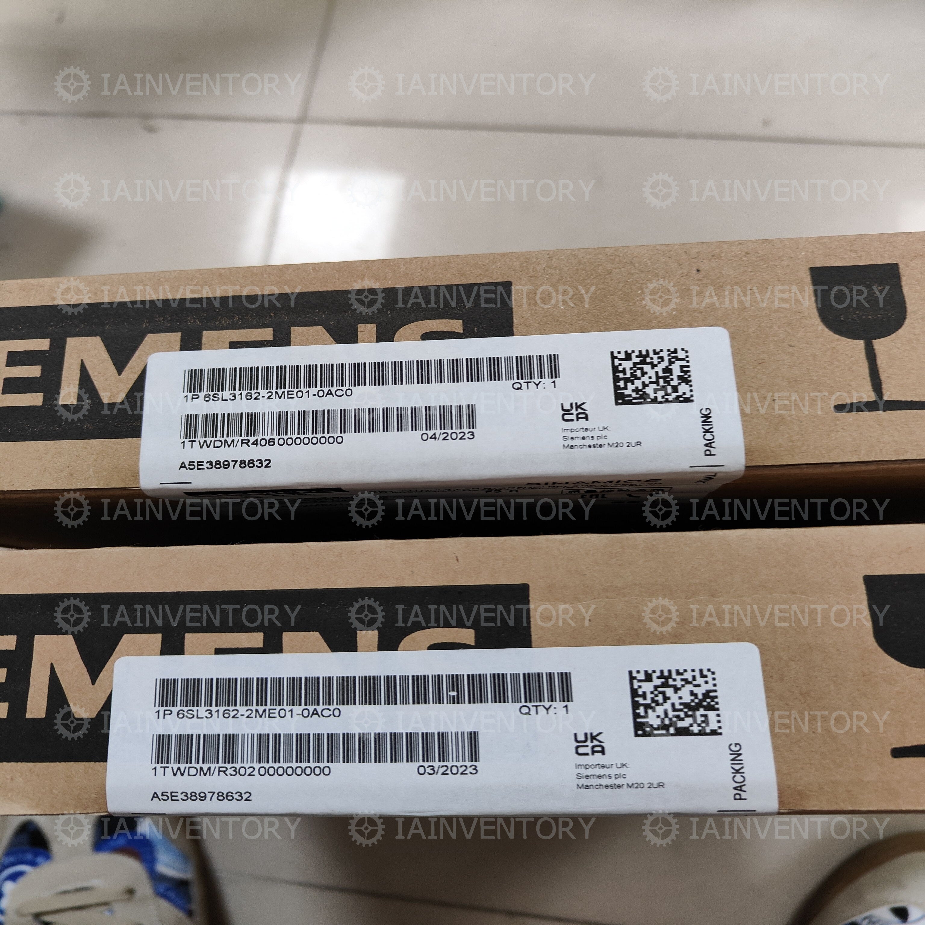 SIEMENS 6SL3162-2ME01-0AC0 SINAMICS S120 C/D Type Adapter Cable