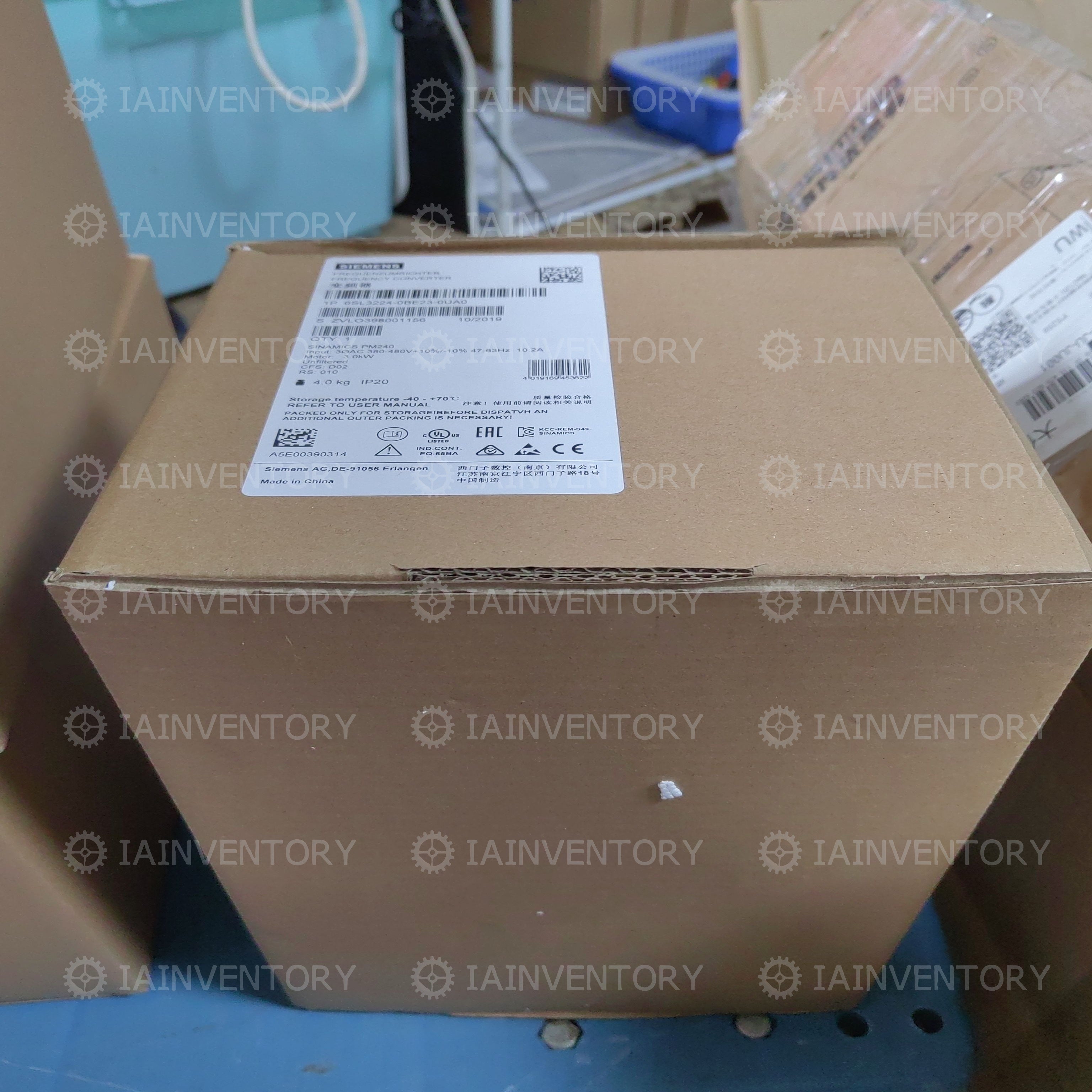 Siemens 6SL3224-0BE23-0UA0 6SL3 224-0BE23-0UA0
