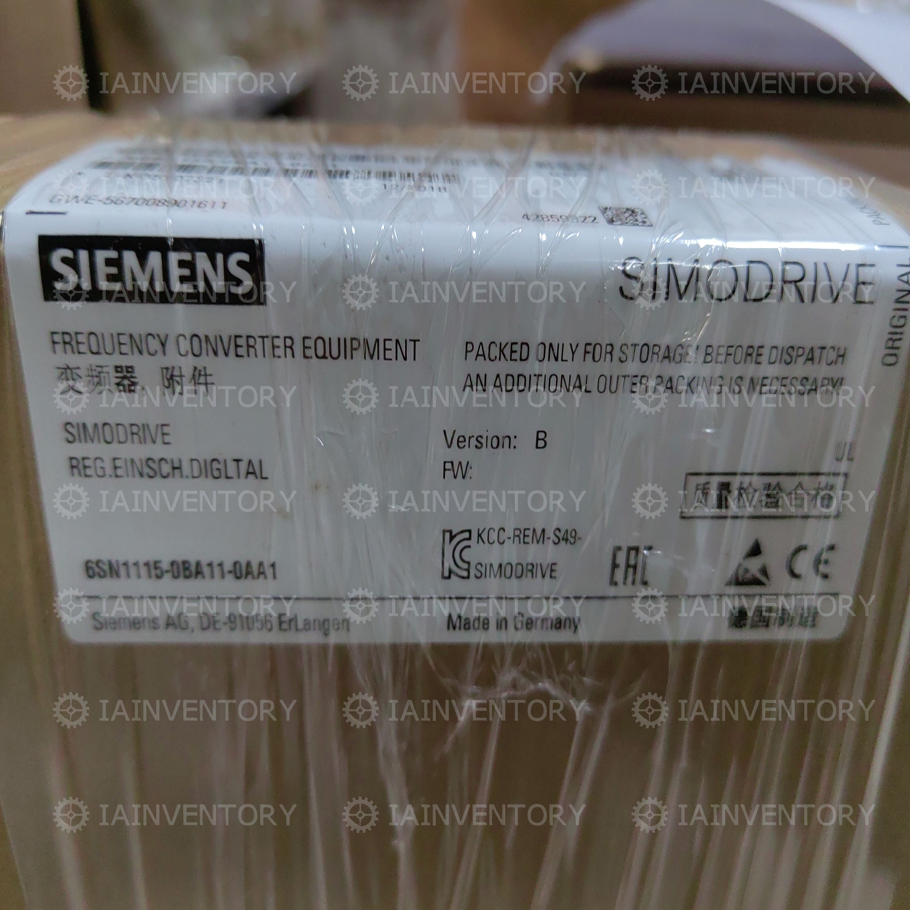 SIEMENS 6SN1115-0BA11-0AA1